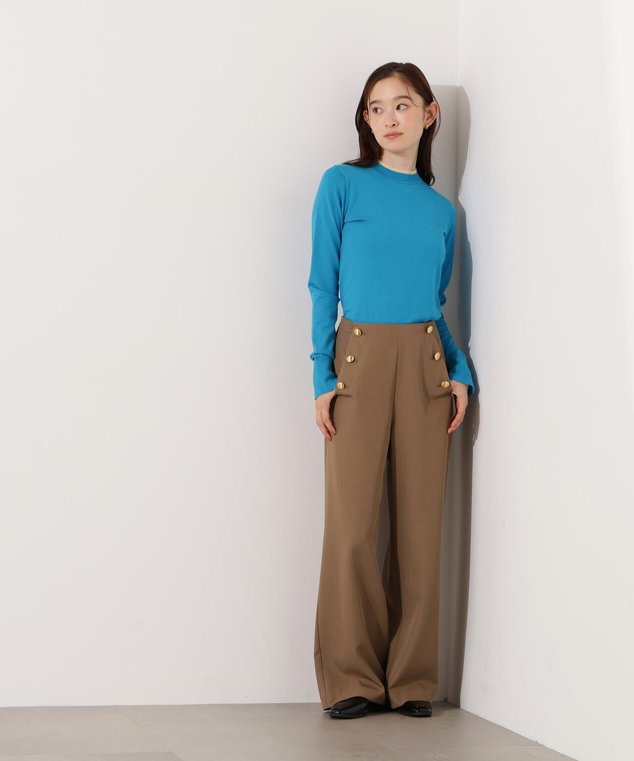 【小室安未さん着用】レイヤード風ニット