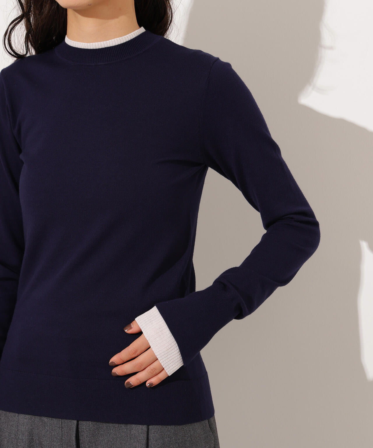 【小室安未さん着用】レイヤード風ニット