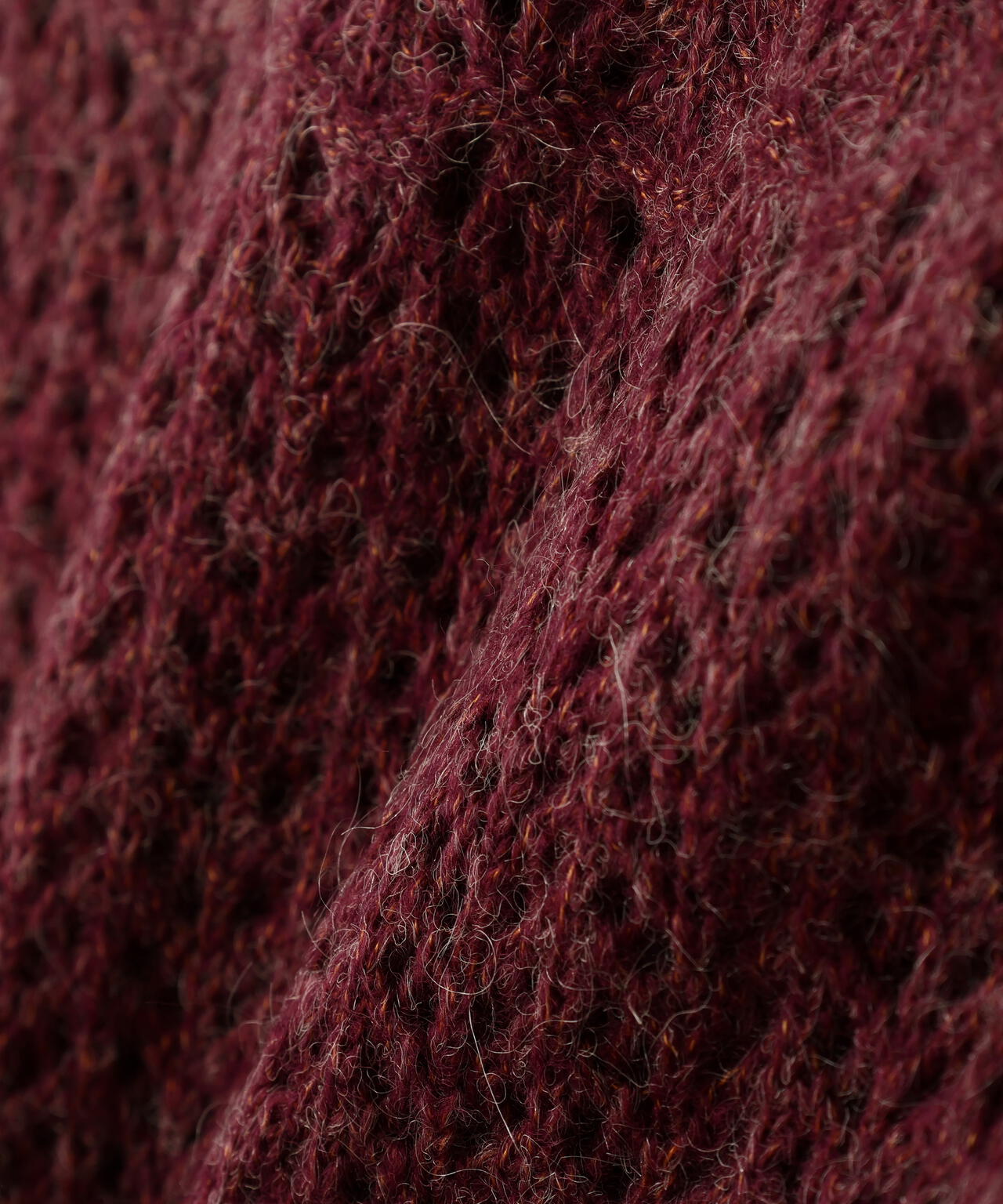 カギアミ風ヘアリーニットビスチェ