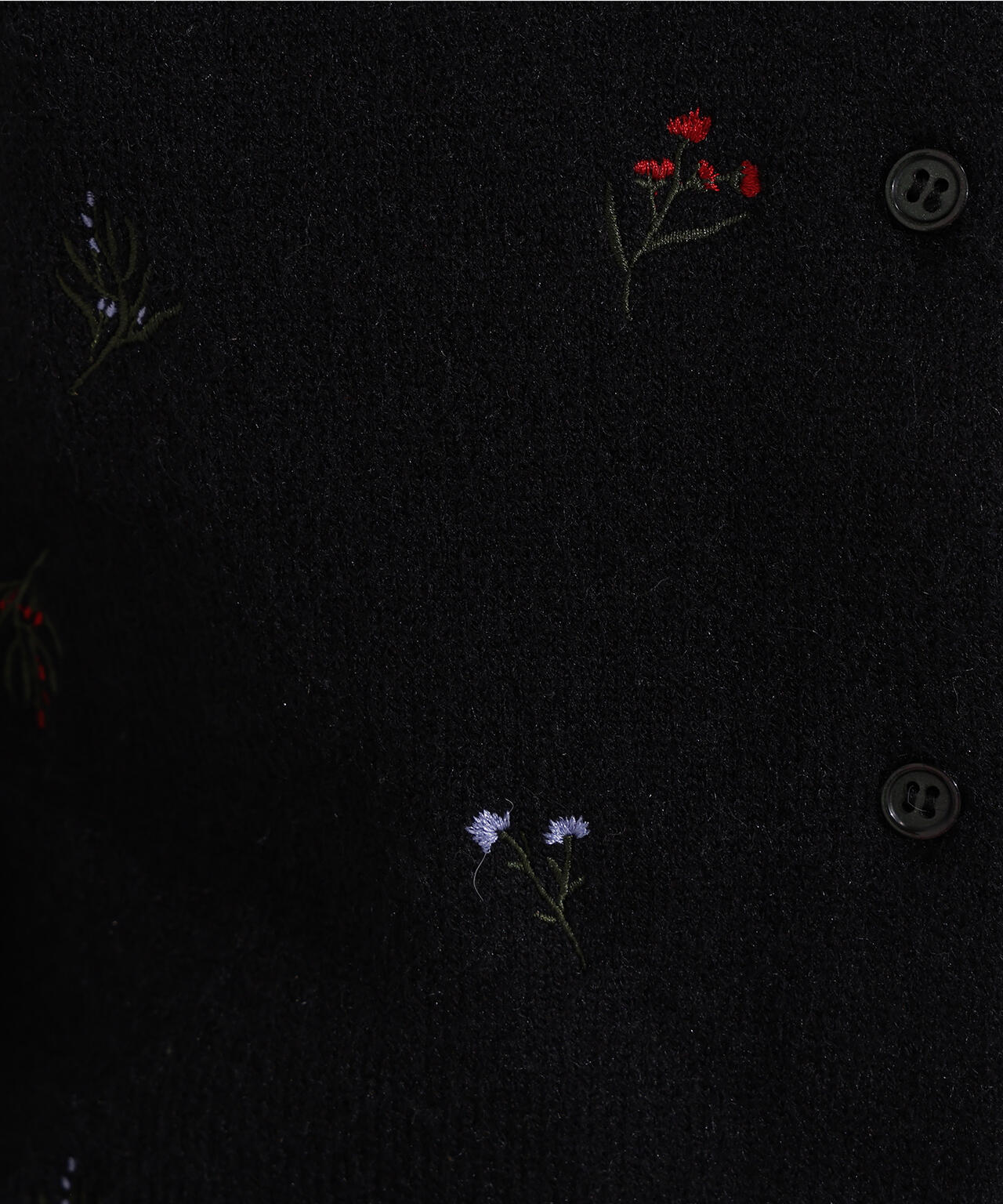 【岸本セシルさん着用】フラワー刺繍カーディガン