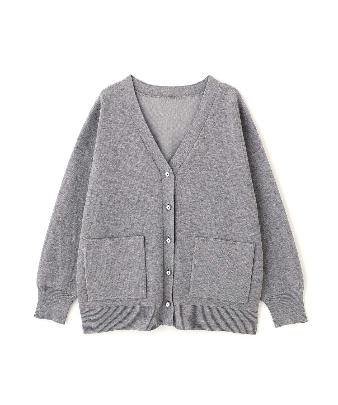 【小室安未さん着用】スウェットライクフォルムカーディガン