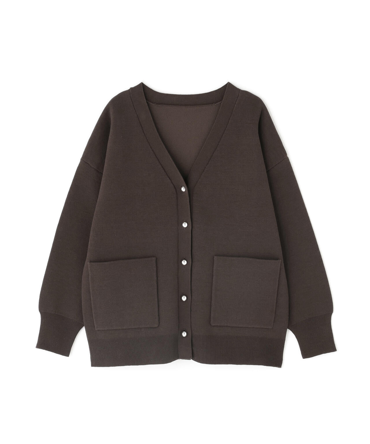 【小室安未さん着用】スウェットライクフォルムカーディガン