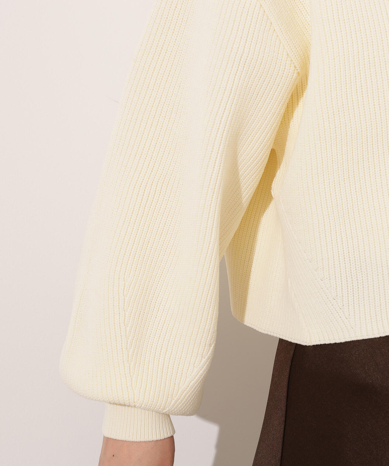 ニュアンスハートボタンカーディガン《ベリーブラウン:LUMINE・LUCUA・official site限定》