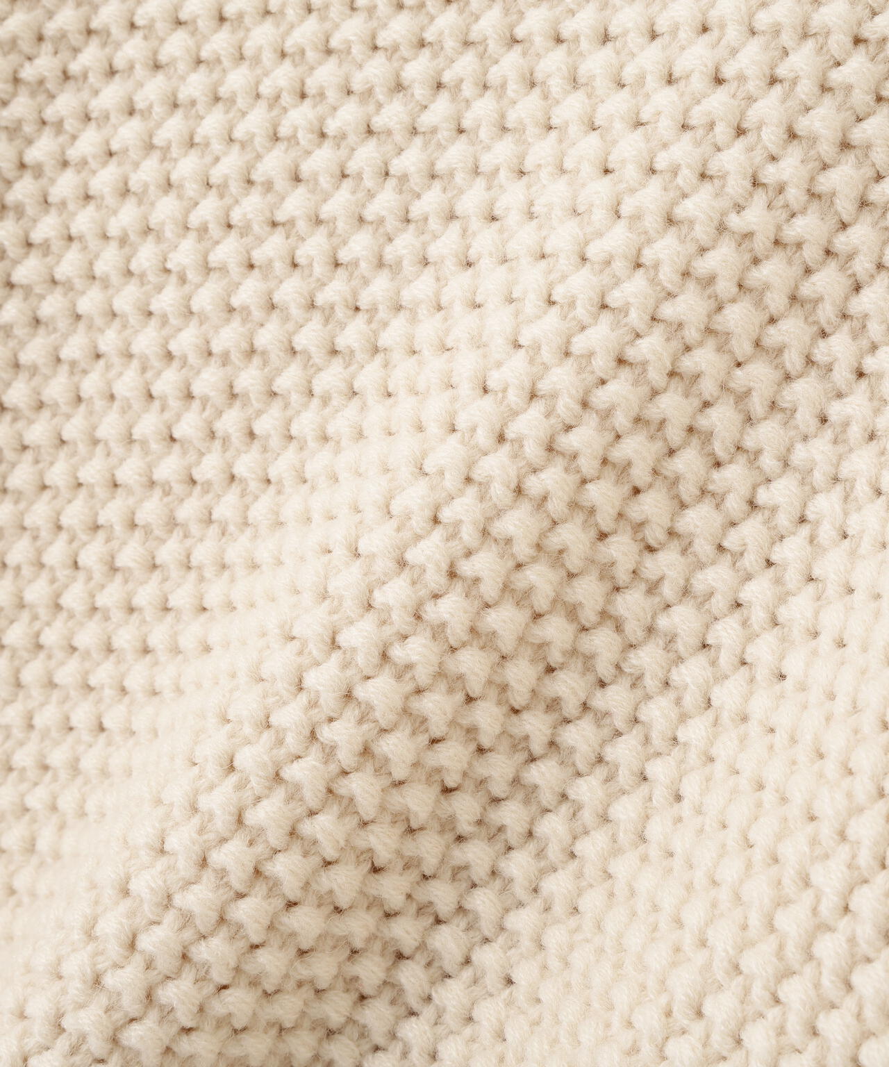 【好きを着て気分が高まる】鹿の子編みエフォートレスニット