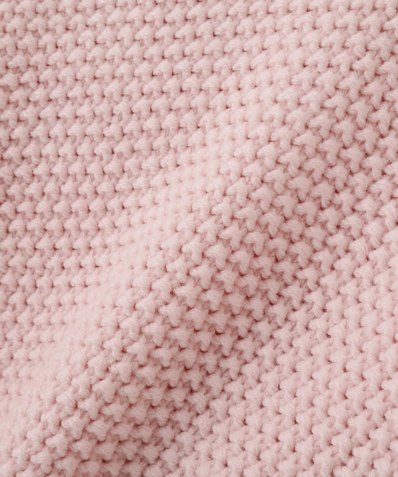 【好きを着て気分が高まる】鹿の子編みエフォートレスニット