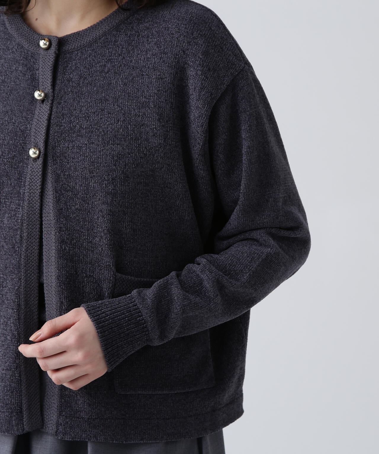 【瞬間コーデ】洗えるシャギーニットアンサンブル