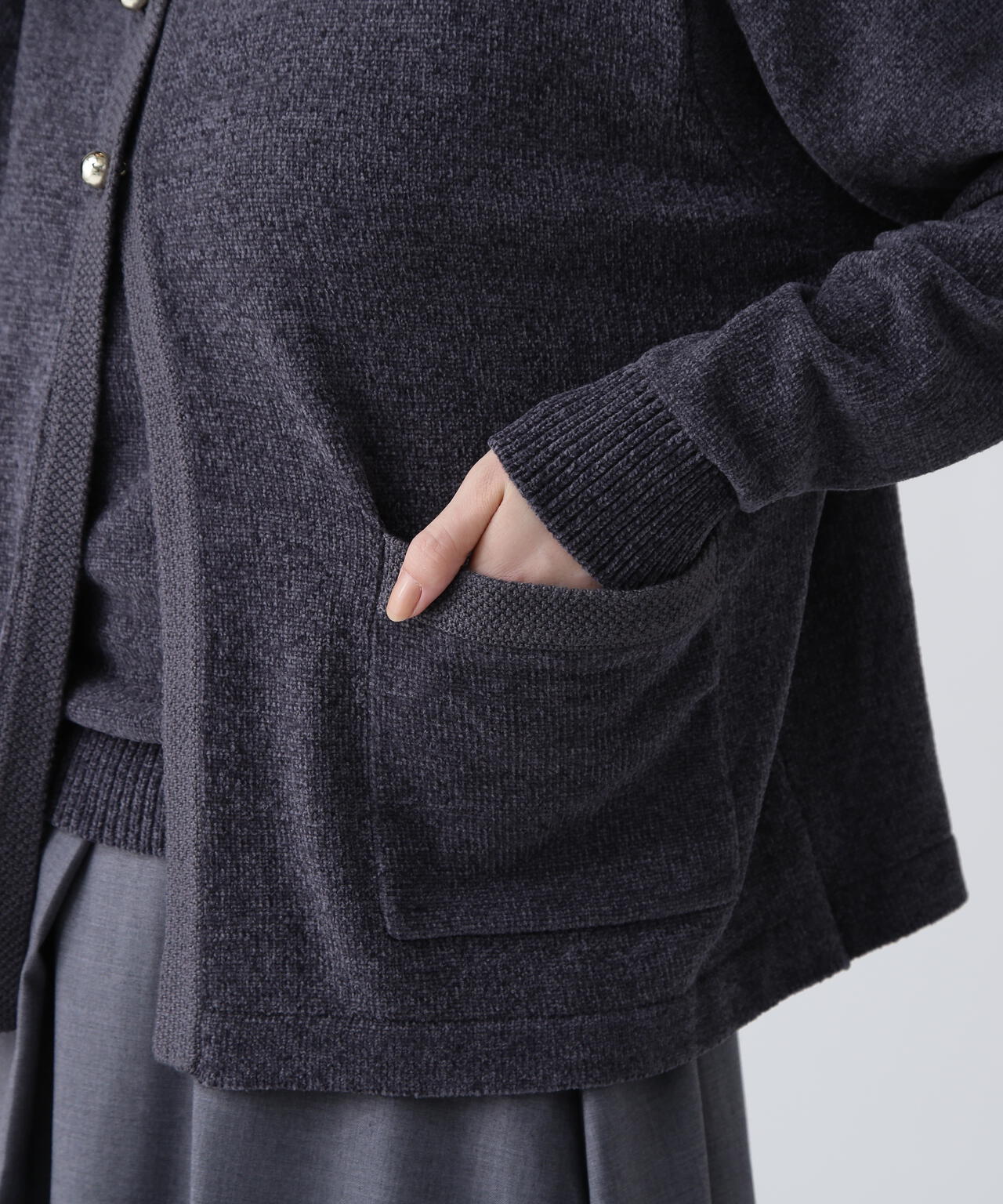 【瞬間コーデ】洗えるシャギーニットアンサンブル