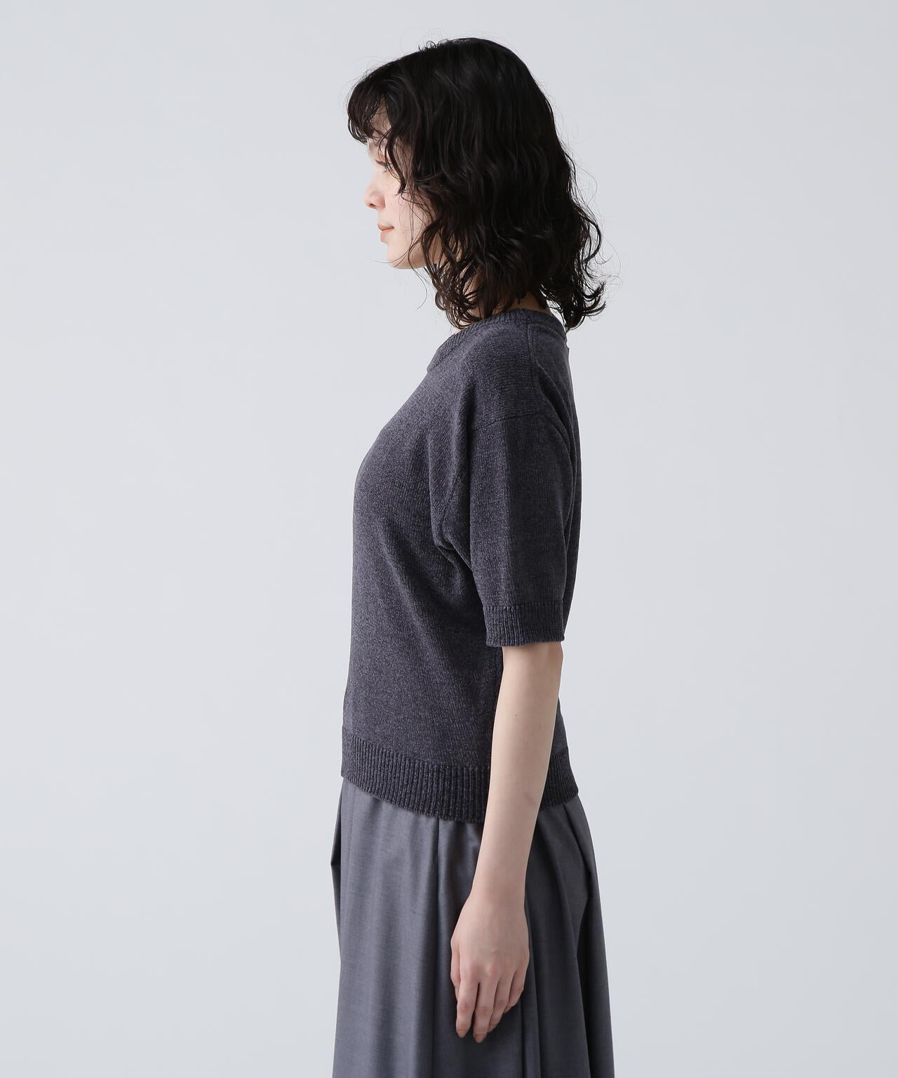 【瞬間コーデ】洗えるシャギーニットアンサンブル