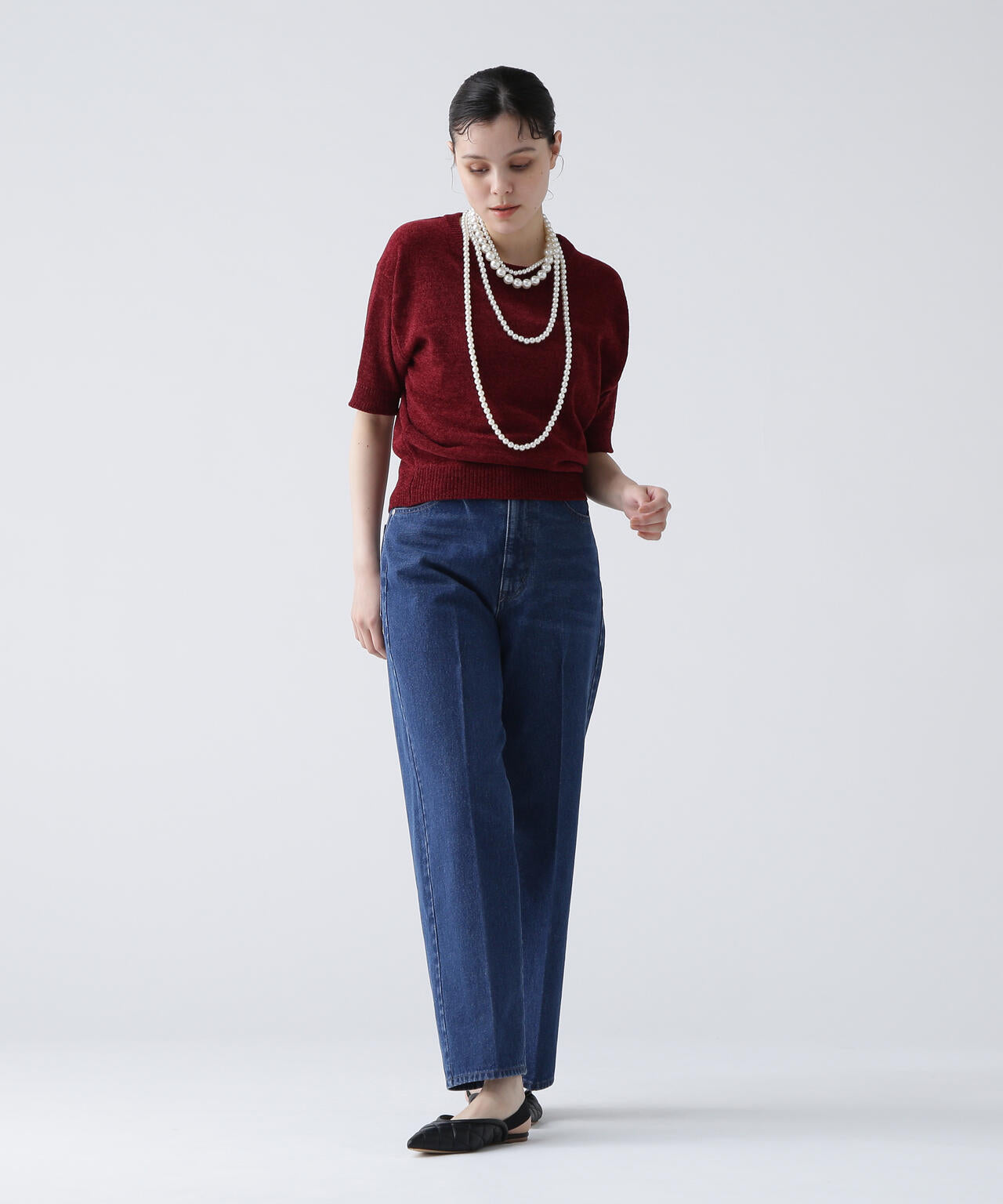 【瞬間コーデ】洗えるシャギーニットアンサンブル