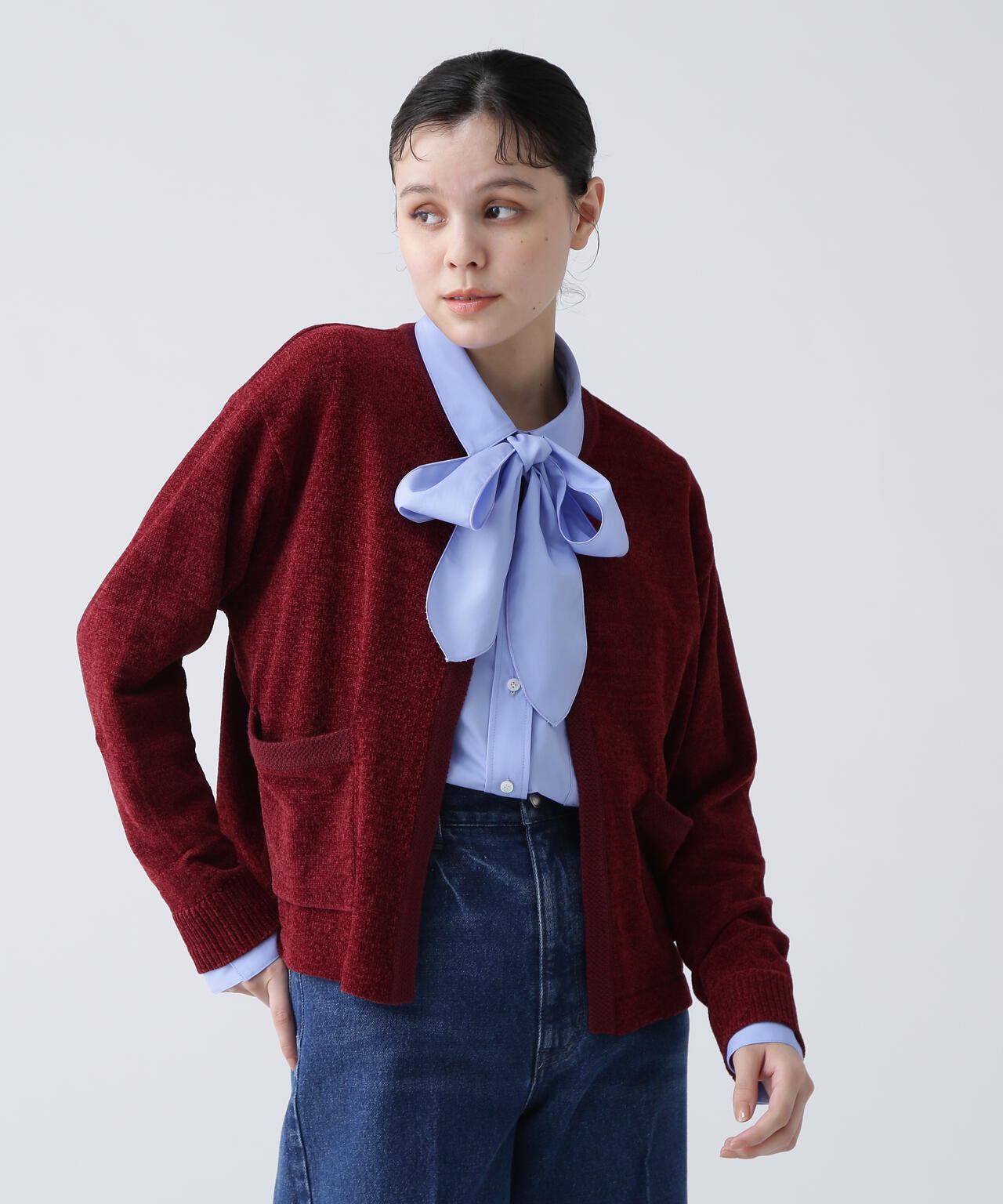 【瞬間コーデ】洗えるシャギーニットアンサンブル