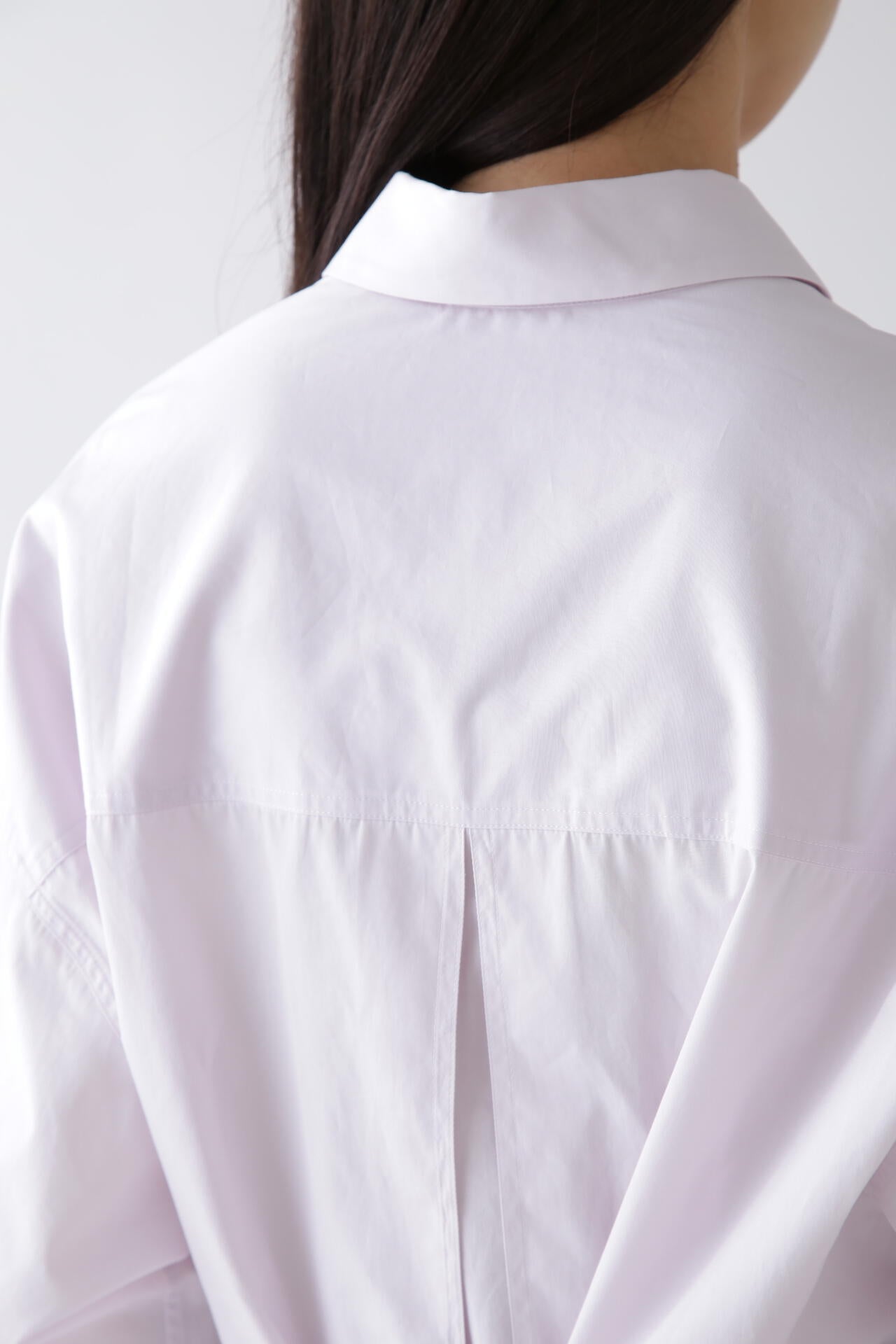STUDIO NICHOLSON / WSHD ORGANIC COTTON TIE WAISTED SHIRT