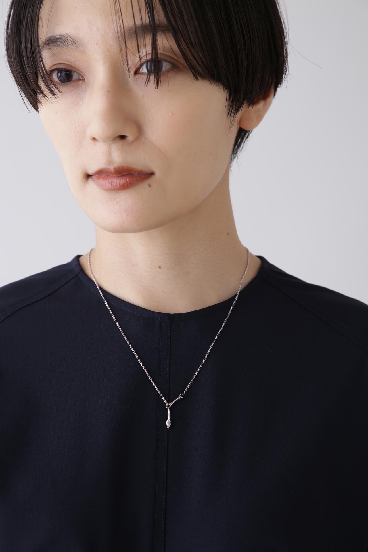 MARIA BLACK / CARRION NECKLACE SILVER HP