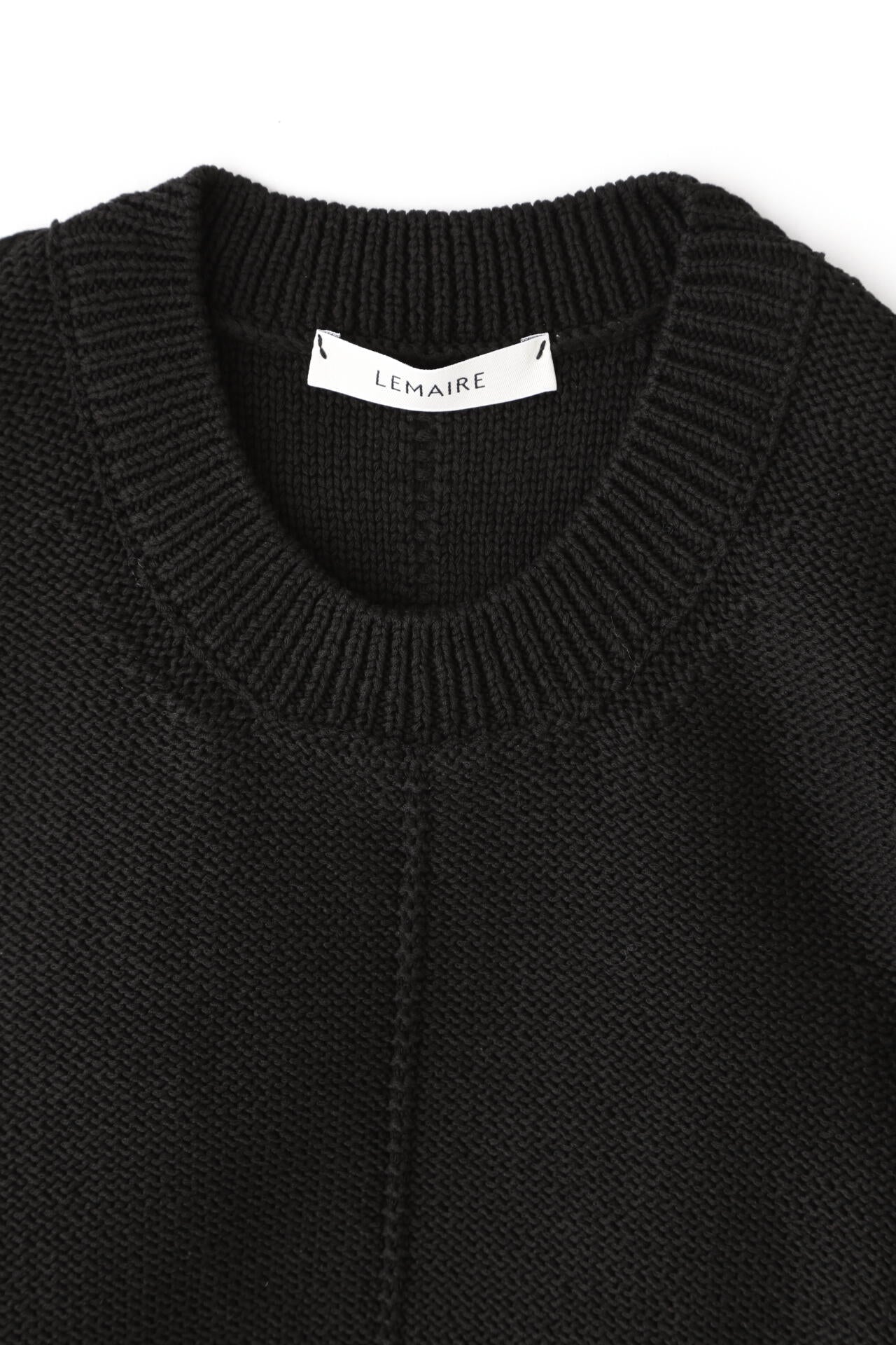 LEMAIRE / SLEEVELESS CROPPED SWEATER