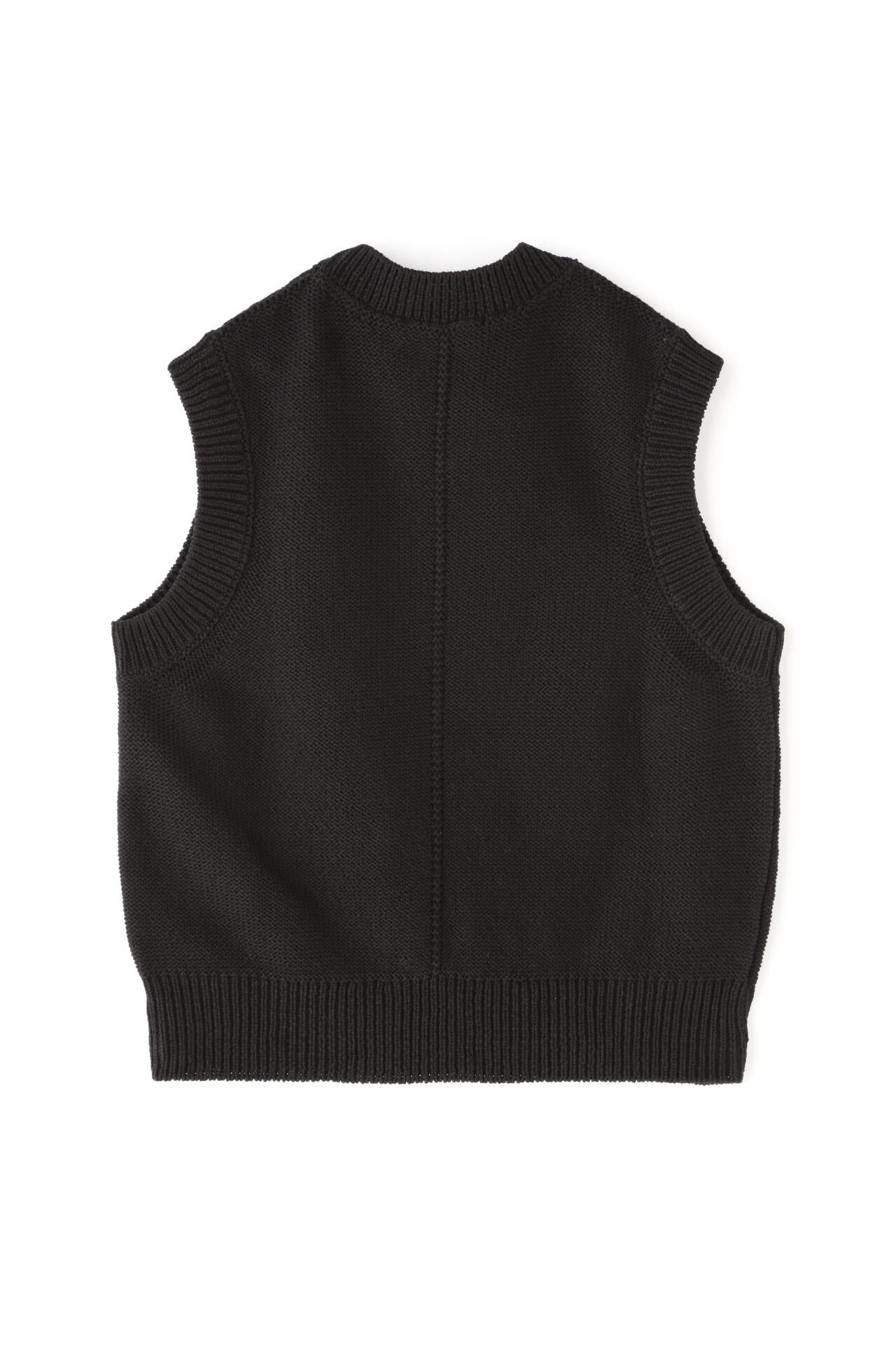 LEMAIRE / SLEEVELESS CROPPED SWEATER