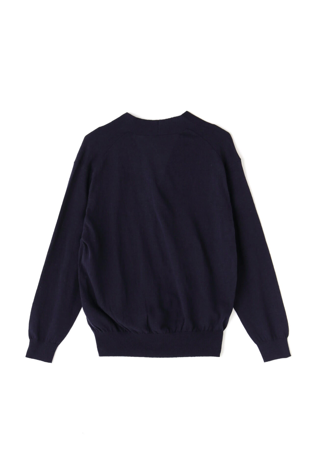 ATON / RECYCLED FRESCA V-NECK CARDIGAN