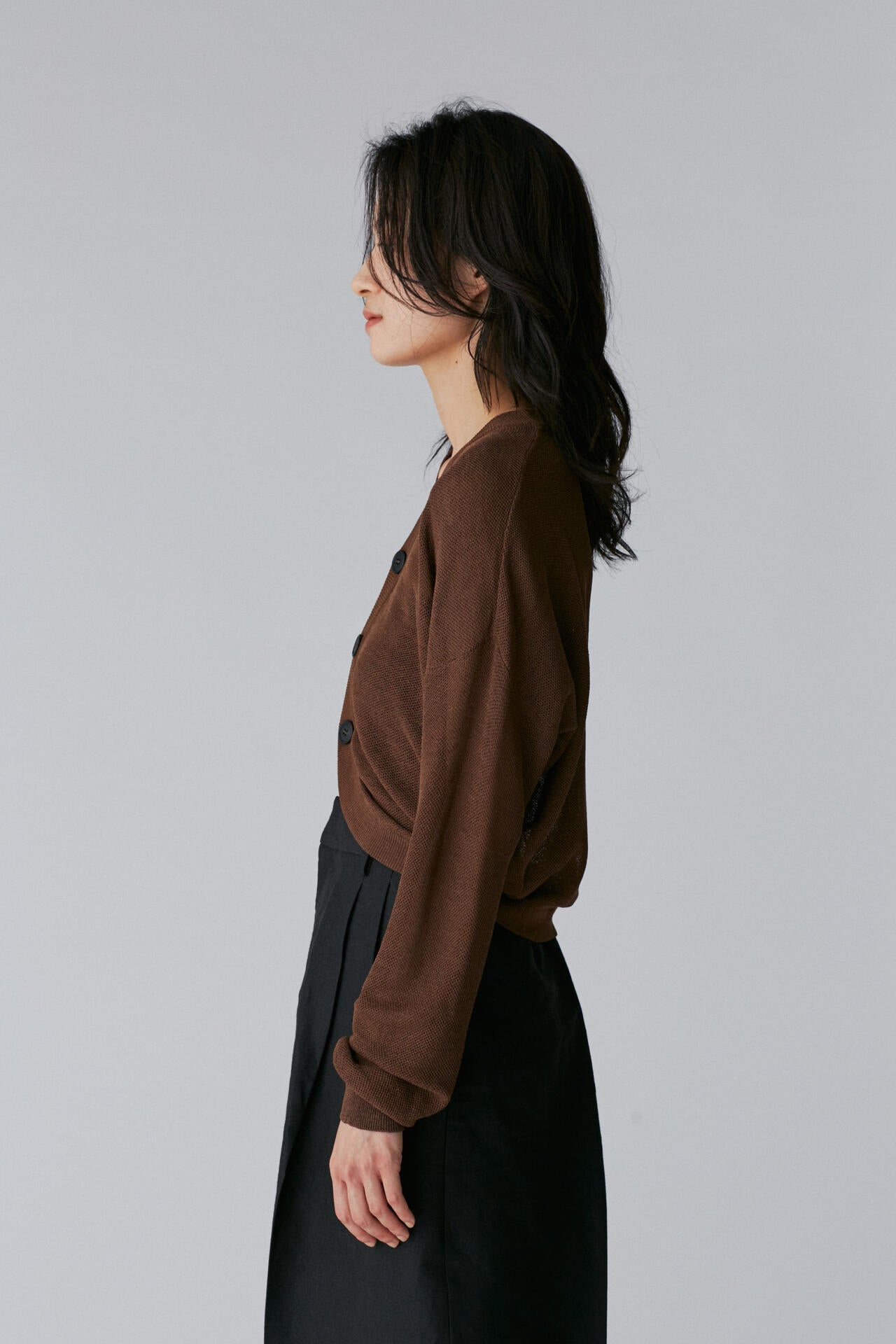 Cristaseya / SILK CARDIGAN