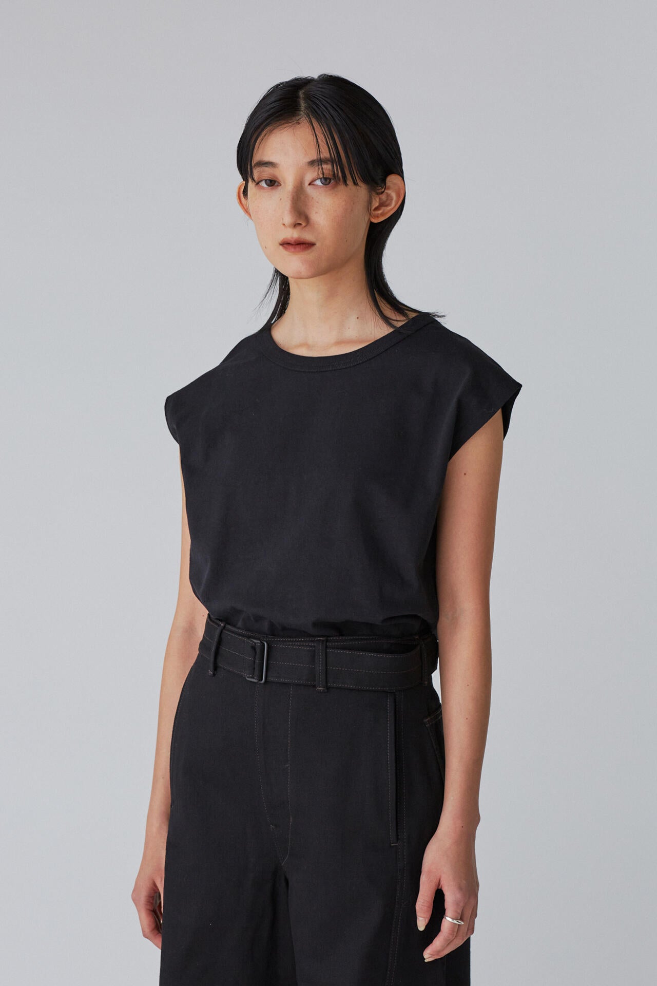 LEMAIRE / CAP SLEEVE T-SHIRT