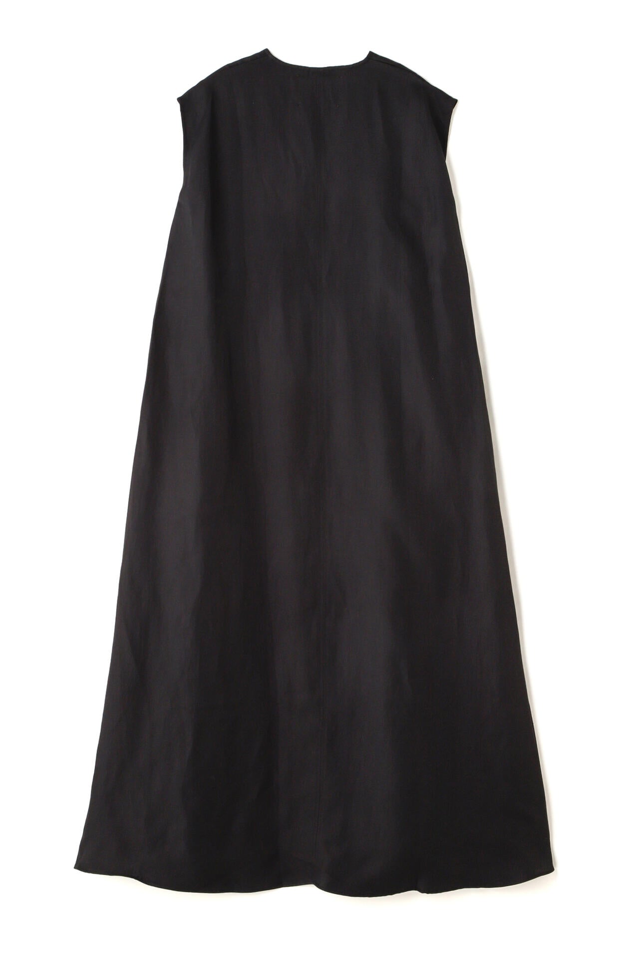 STUDIO NICHOLSON / VISCOSE LINEN SLEEVELESS VOLUME DRESS