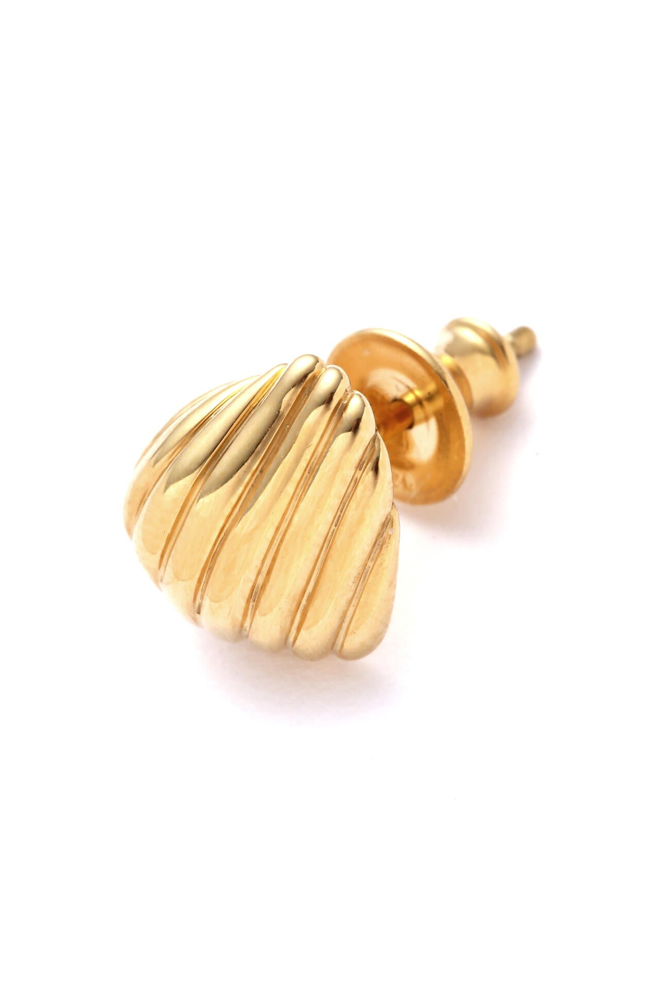 ASAMI FUJIKAWA / SMALL SHELL EARRINGS/GOLD