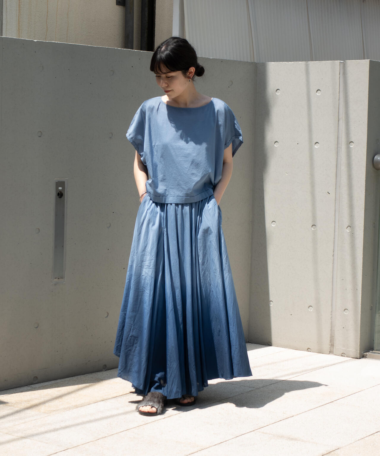IKORRE / OMBRE DYED SKIRT