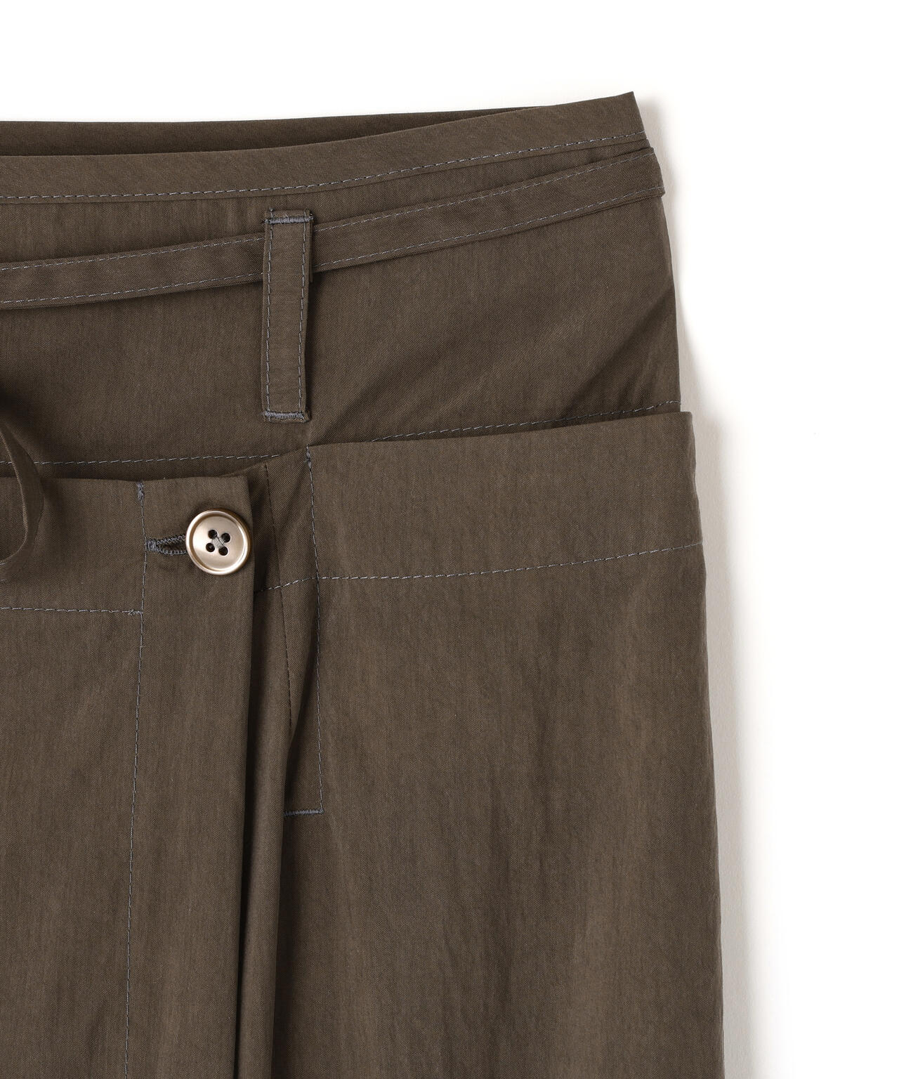 LEMAIRE / WALNUT CONVERTIBLE SKIRT