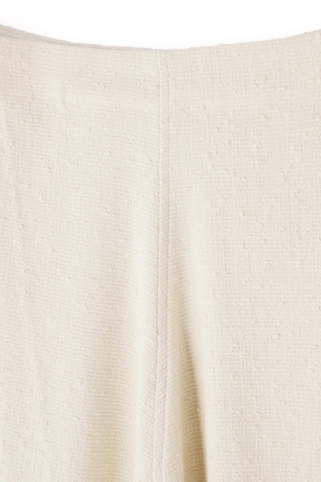 STUDIO NICHOLSON / COTTON BOUCLE KICK FRONT SKIRT