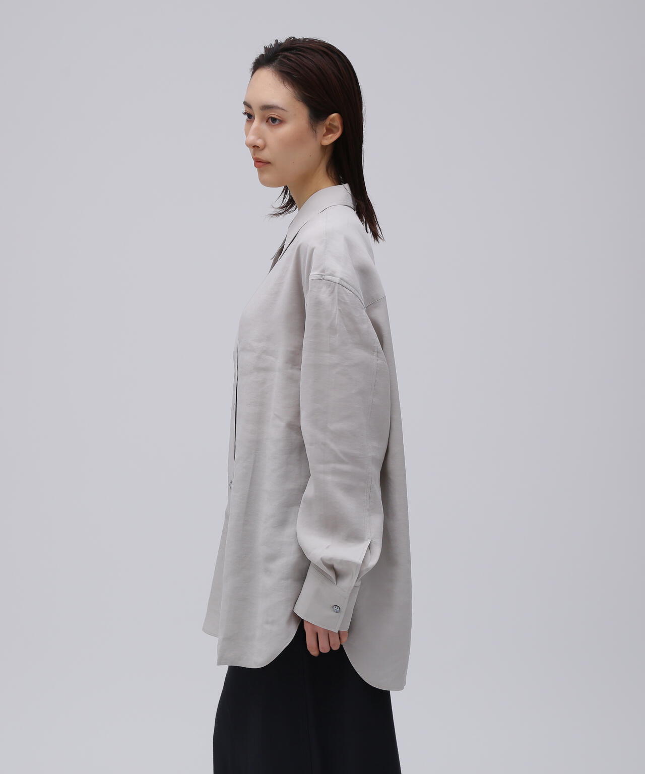 STUDIO NICHOLSON / MODAL HABOTAI OVERSIZED CLASSIC SHIRT