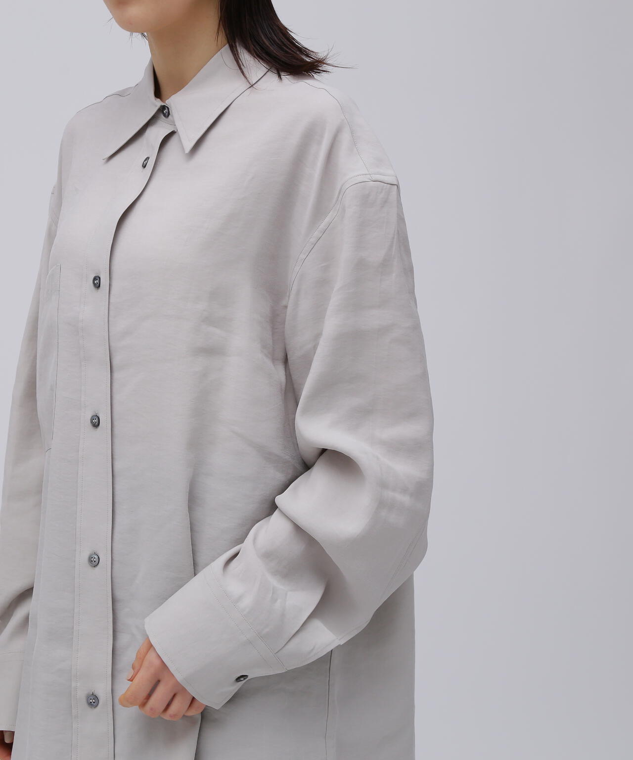 STUDIO NICHOLSON / MODAL HABOTAI OVERSIZED CLASSIC SHIRT