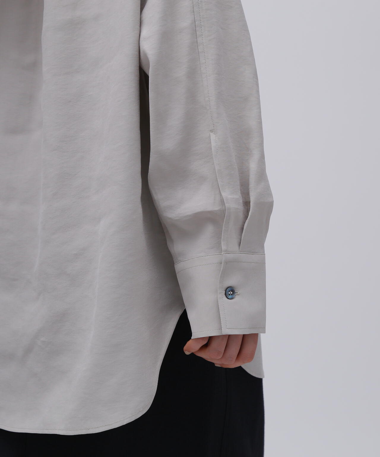 STUDIO NICHOLSON / MODAL HABOTAI OVERSIZED CLASSIC SHIRT