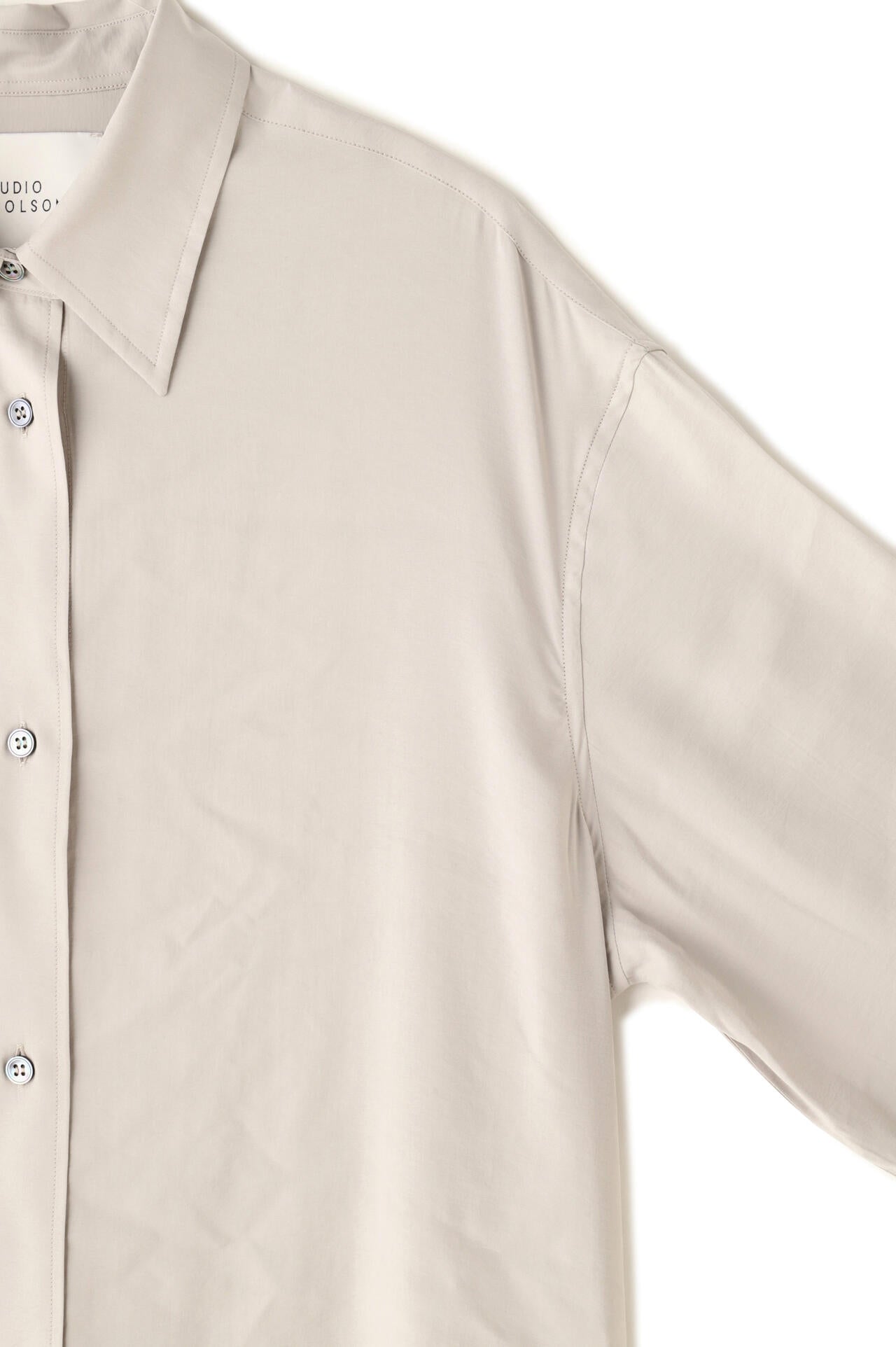 STUDIO NICHOLSON / MODAL HABOTAI OVERSIZED CLASSIC SHIRT