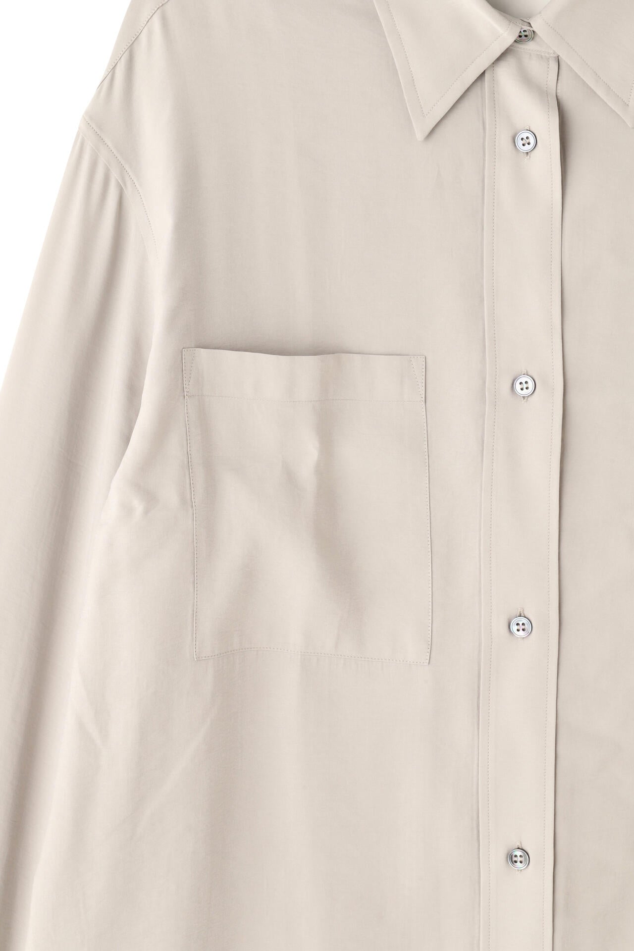 STUDIO NICHOLSON / MODAL HABOTAI OVERSIZED CLASSIC SHIRT