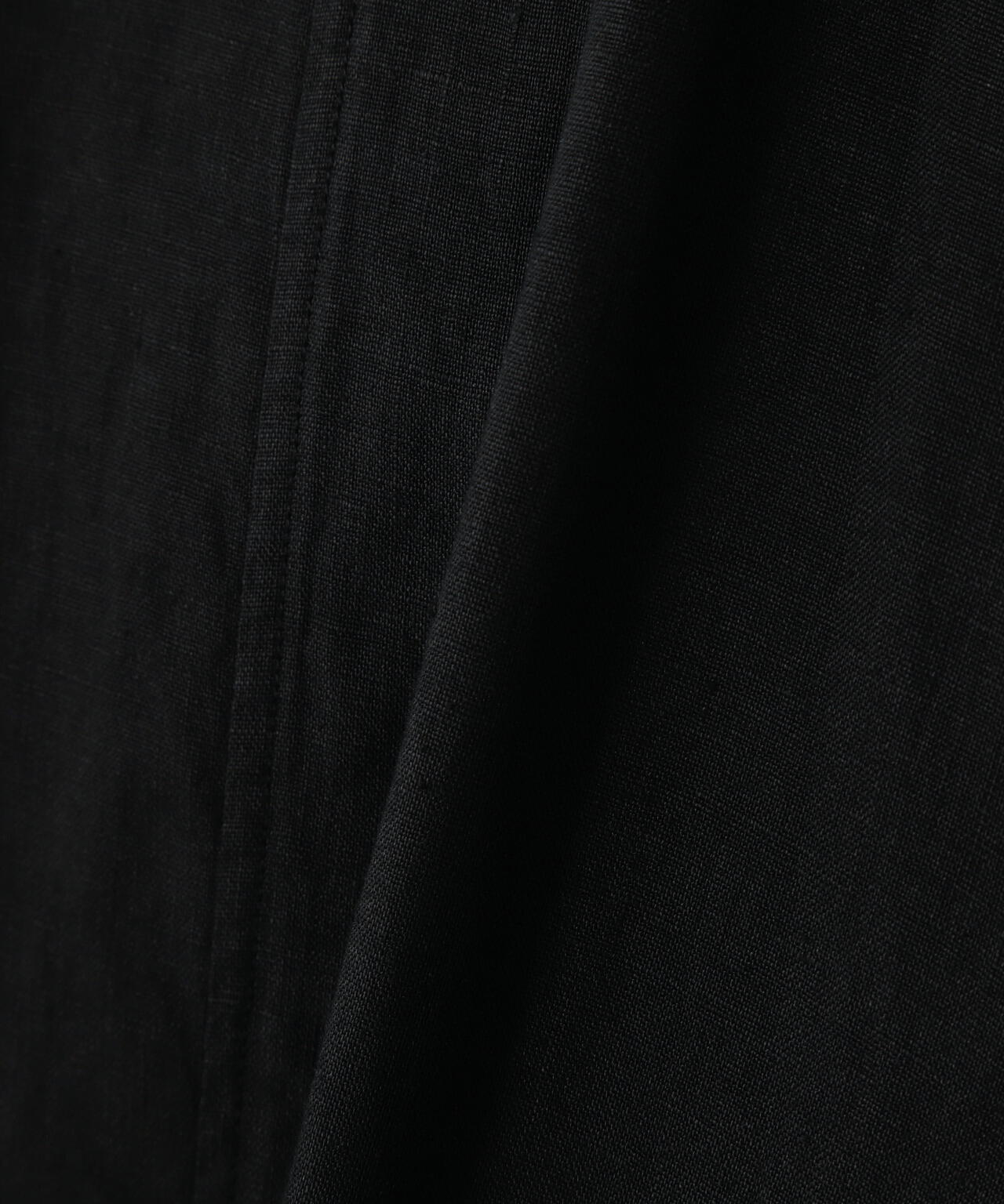 ATON / NATURAL DYED LINEN LAWN TUCKED DRESS