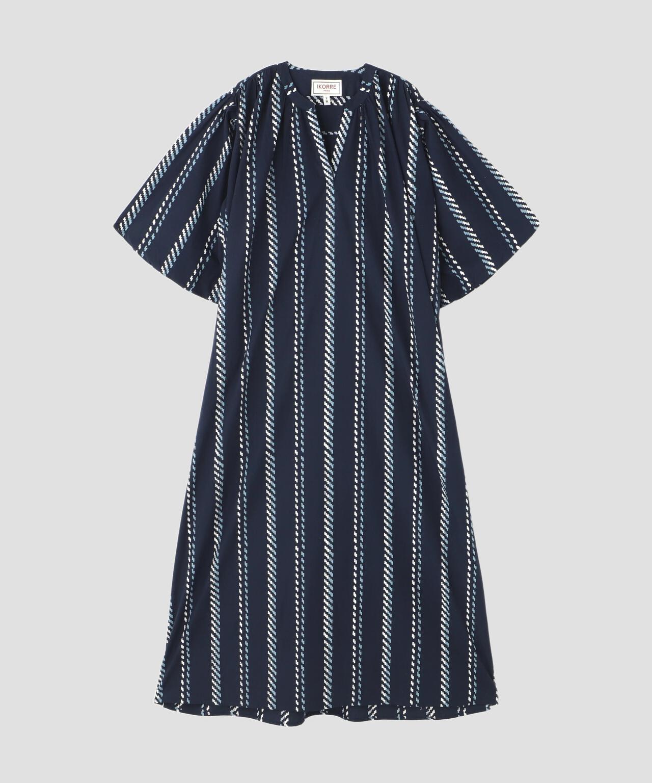 IKORRE / BLOCK PRINT DRESS