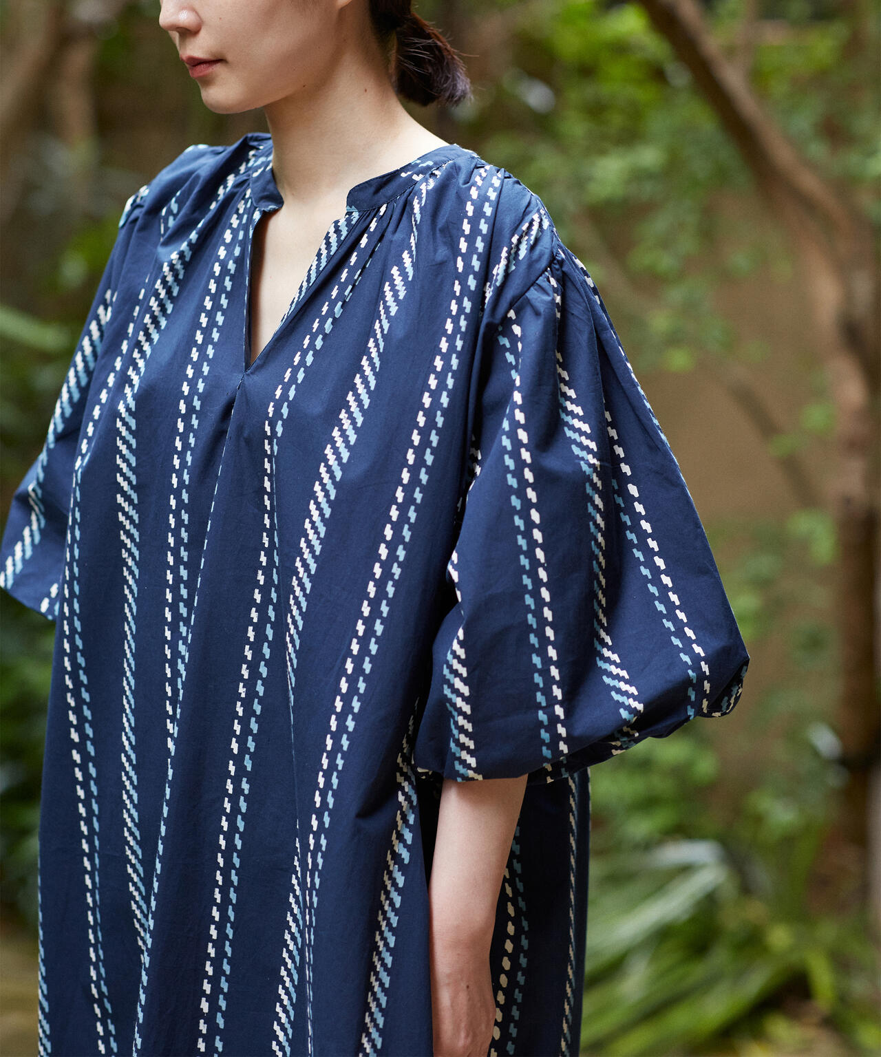 IKORRE / BLOCK PRINT DRESS