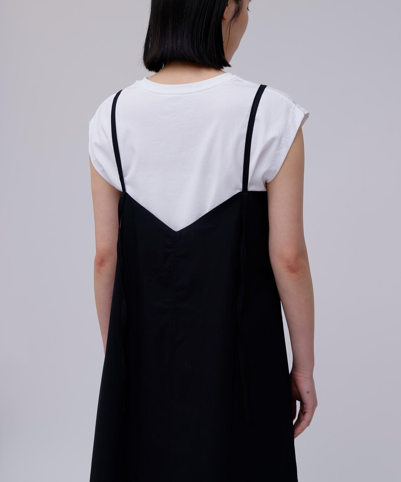 STUDIO NICHOLSON / LW NOISY COTTON SLIP DRESS