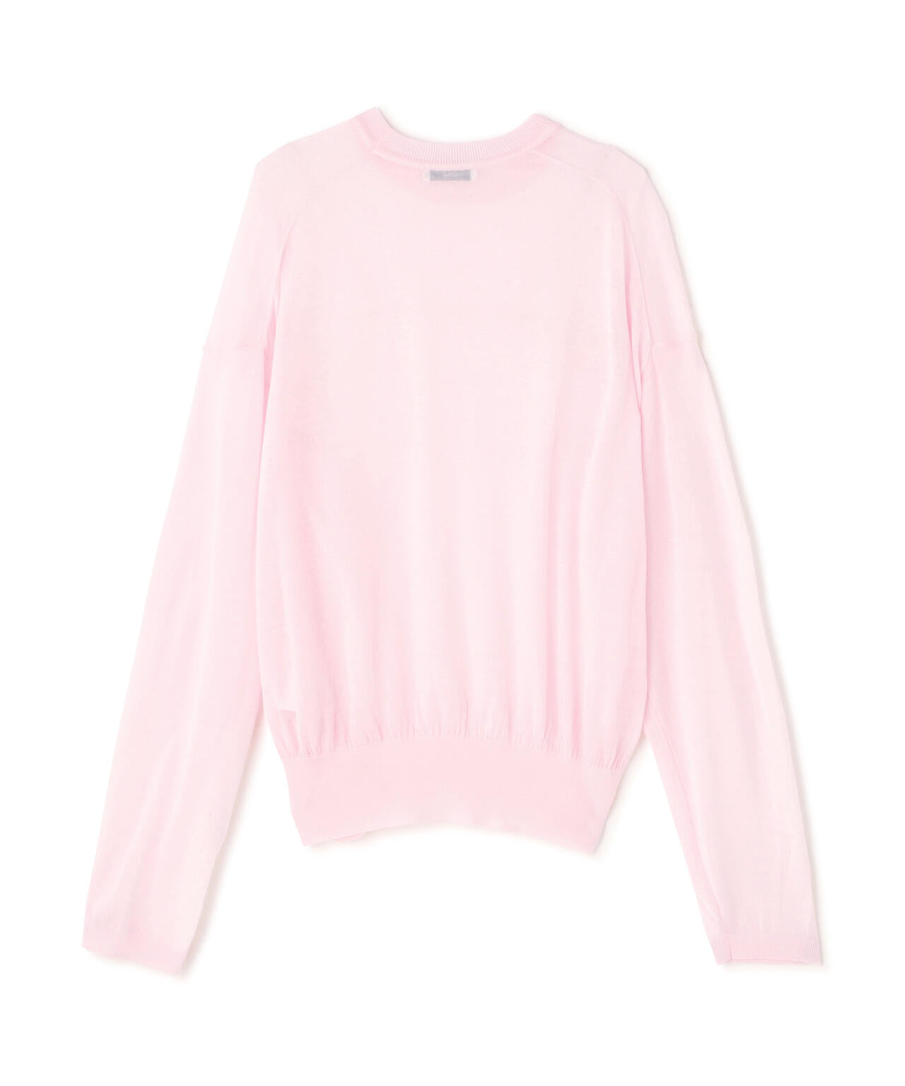 ATON / COMPACT COTTON CREWNECK SWEATER