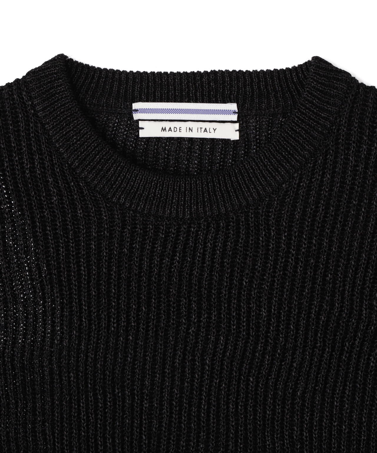 Cristaseya / WASHI PAPER DROPSHOULDER CROPPED SWEATER