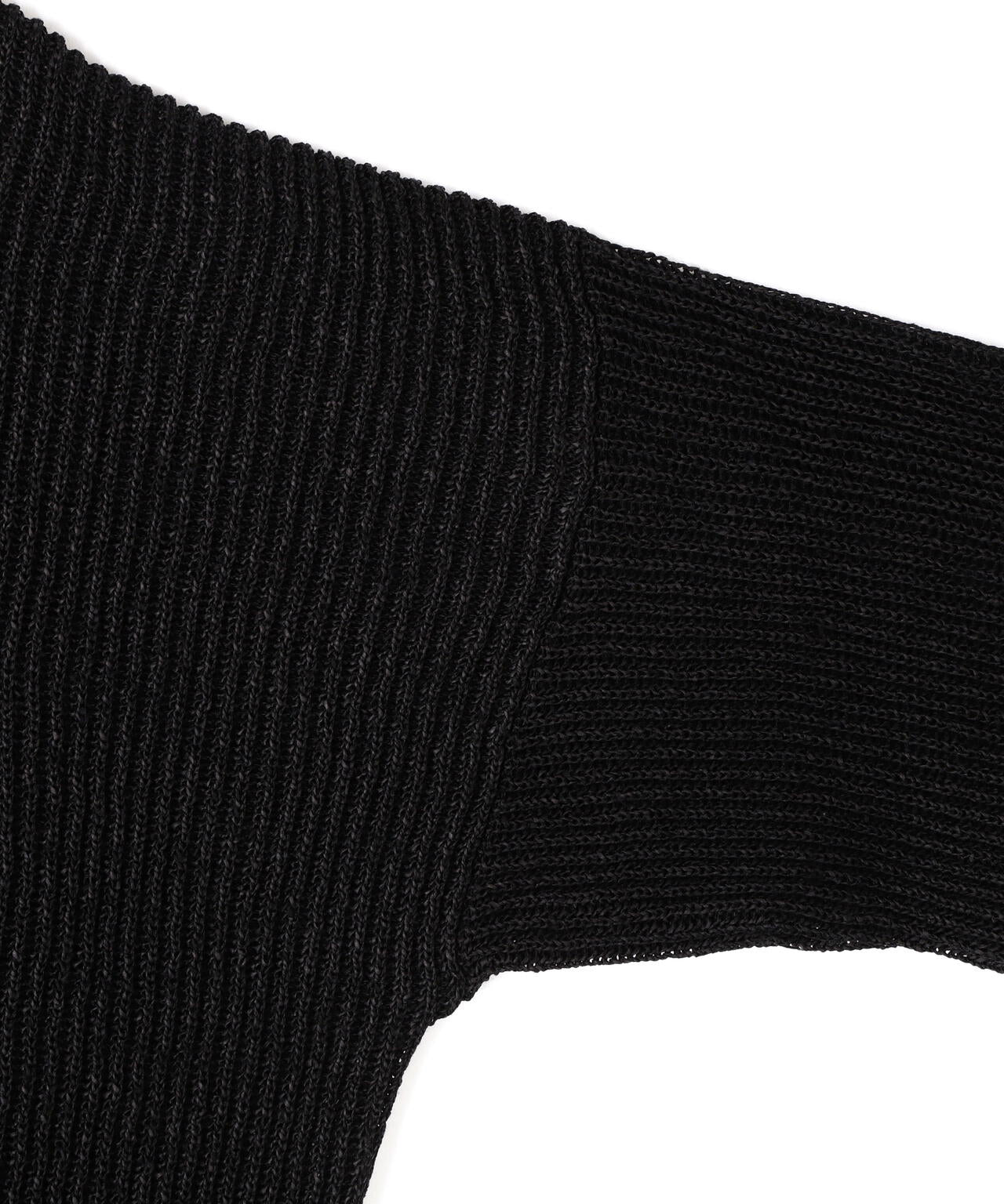 Cristaseya / WASHI PAPER DROPSHOULDER CROPPED SWEATER