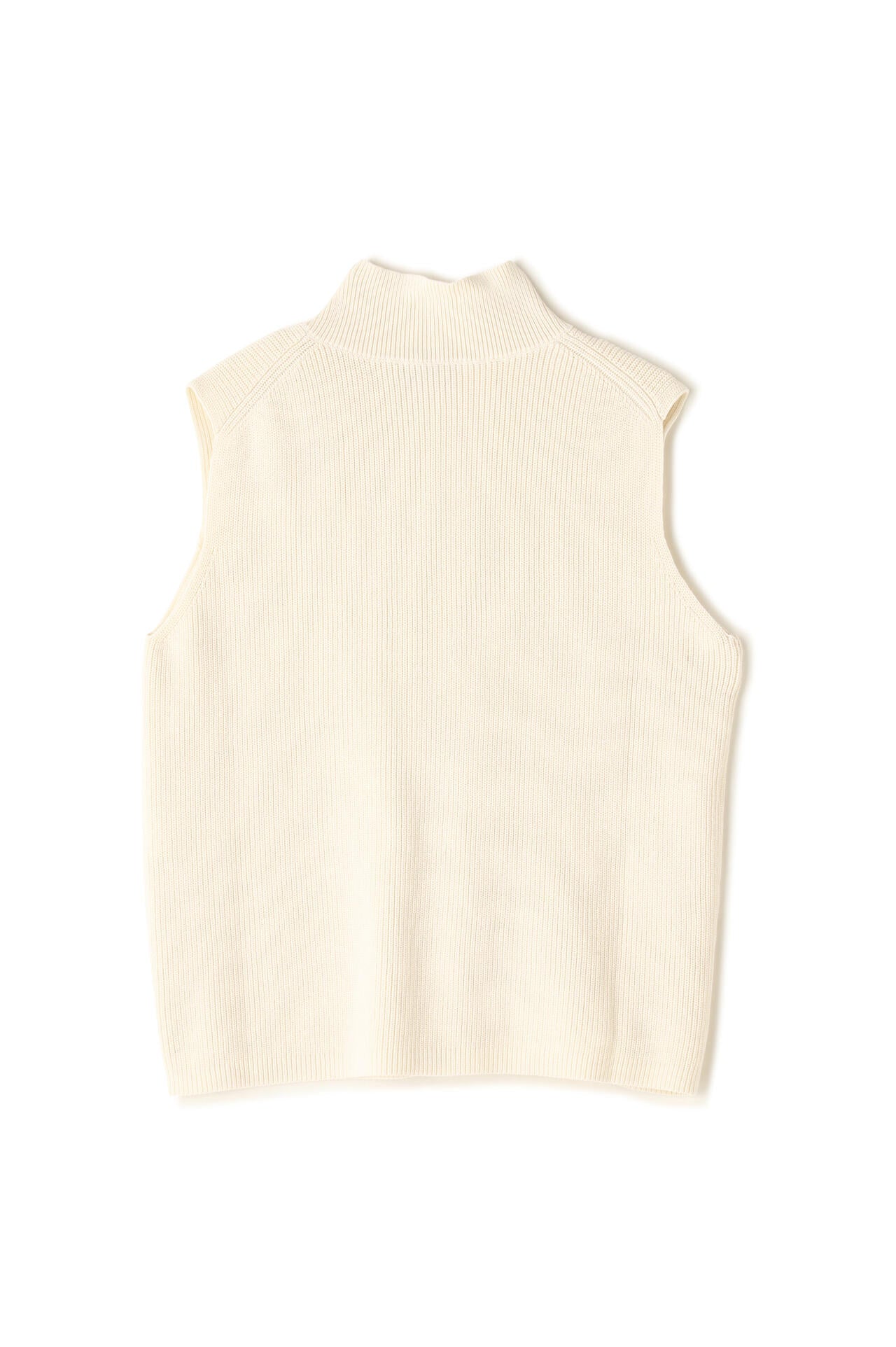 STUDIO NICHOLSON / DRY COTTON RIB 7G VEST