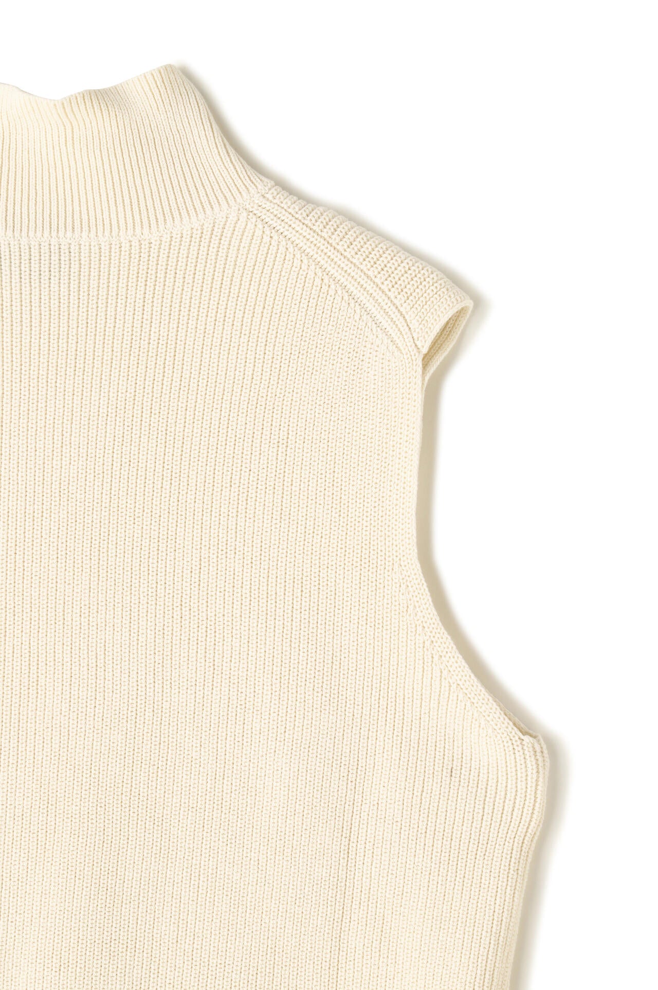 STUDIO NICHOLSON / DRY COTTON RIB 7G VEST