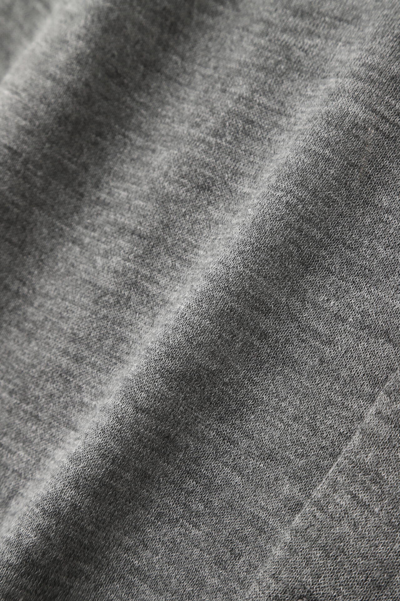 ATON / RAMIE WOOL POLO KNIT CARDIGAN