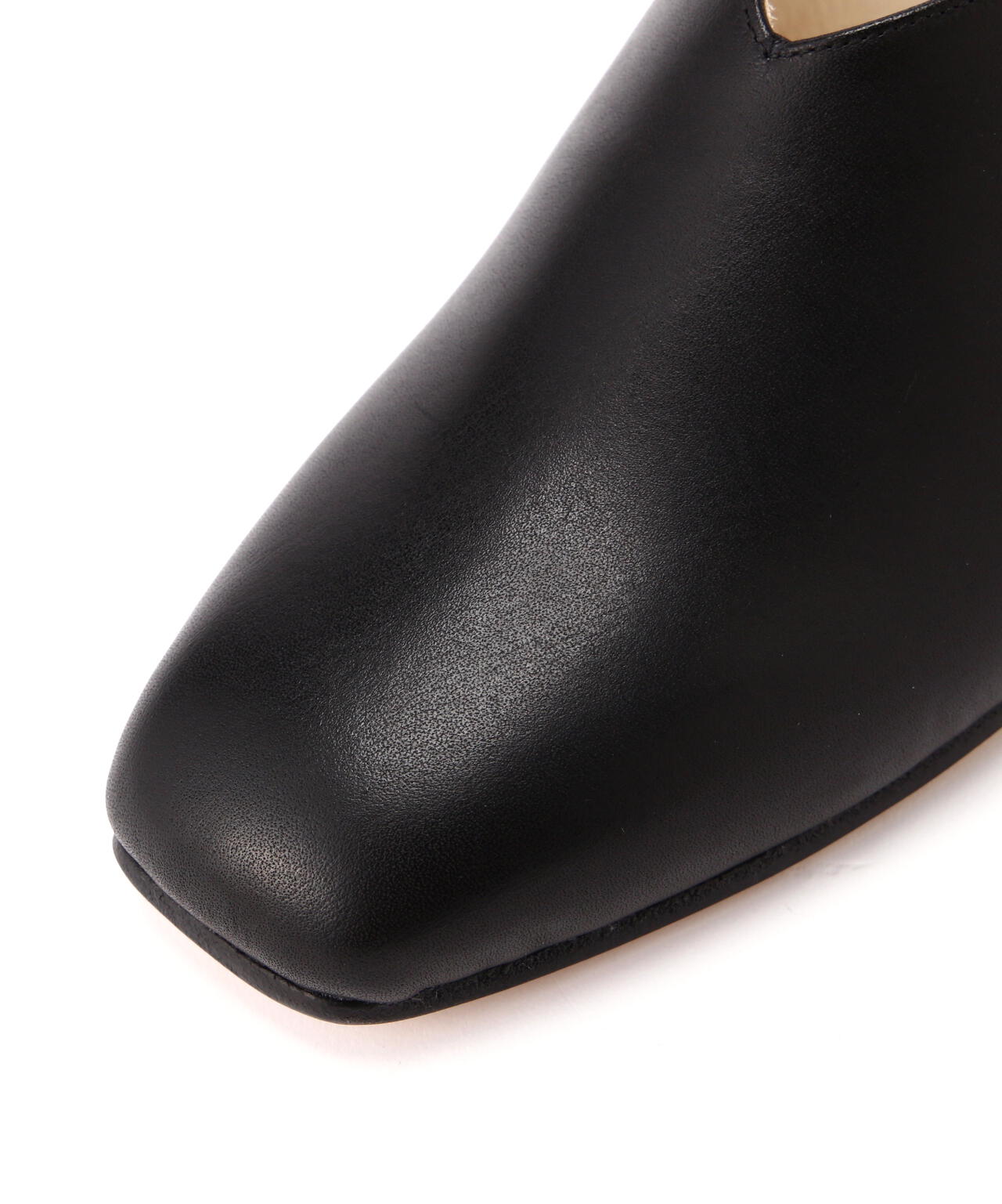 BEAUTIFUL SHOES / SQUARE SHALLOW (LEATHER SOLE)