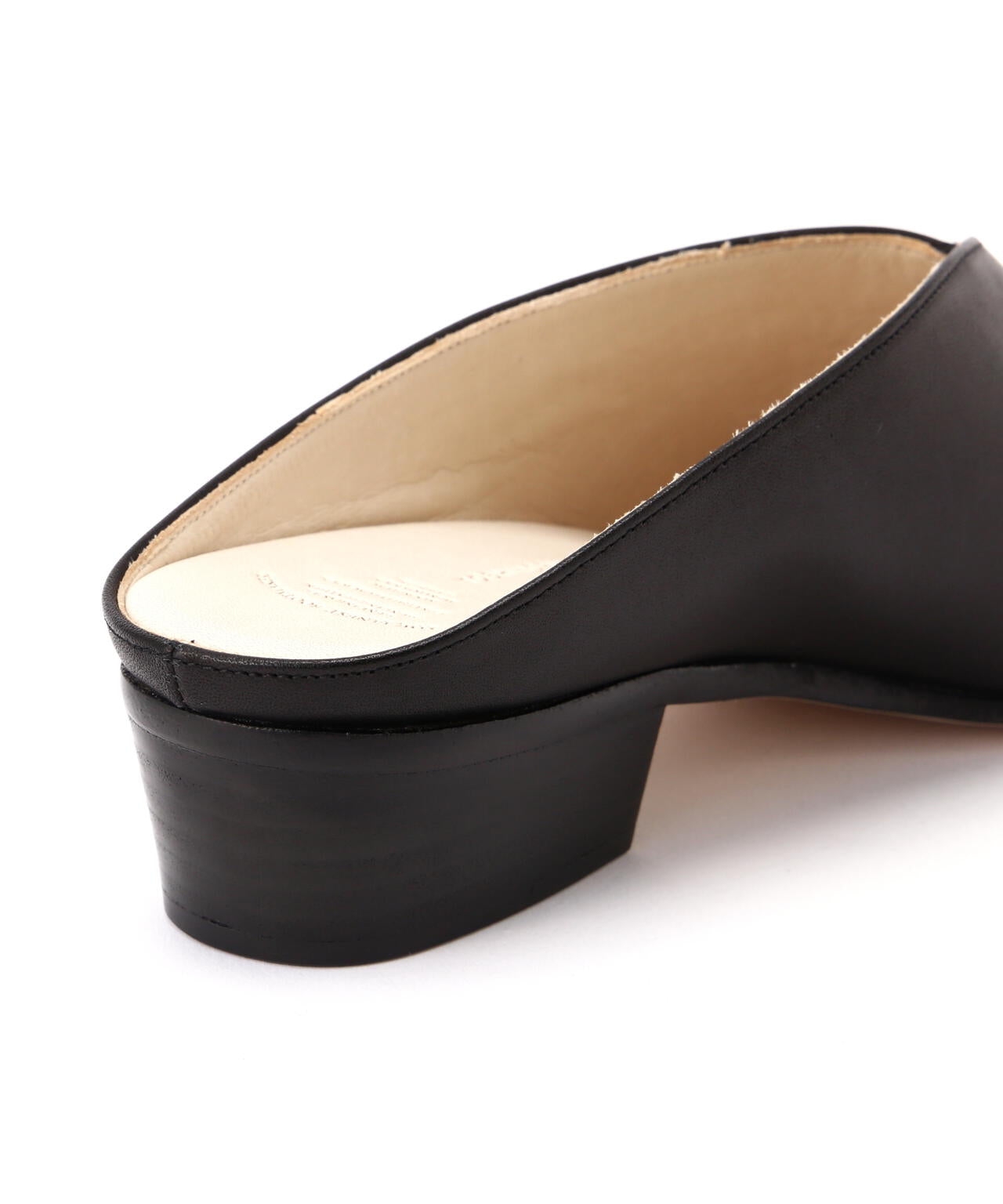 BEAUTIFUL SHOES / SQUARE SHALLOW (LEATHER SOLE)