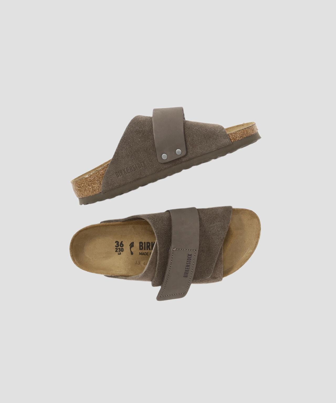 BIRKENSTOCK / KYOTO LENB/LEVE CONCRETE GRAY WOMEN