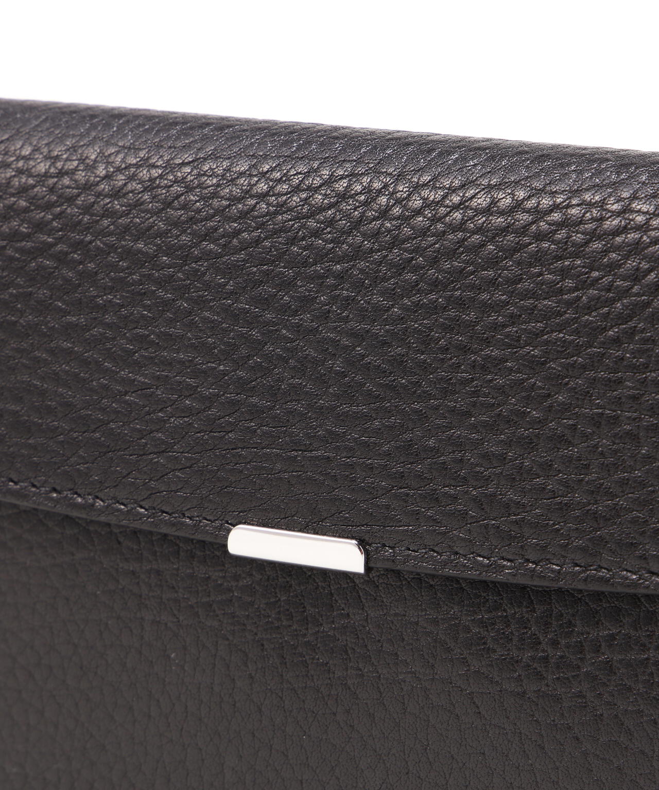 LEMAIRE / GRAINED COW LEATHER SOFT TAB WALLET