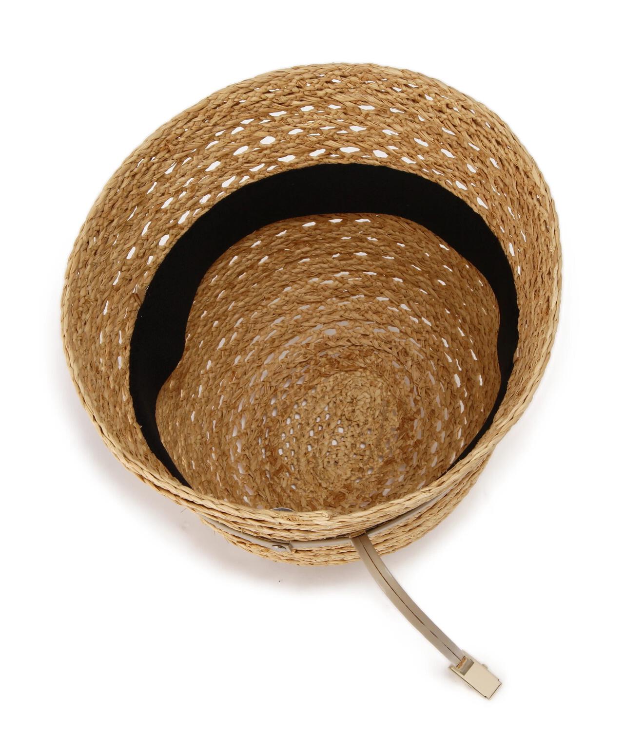 KIJIMA TAKAYUKI / RAFFIA BRAID CROCHET HAT