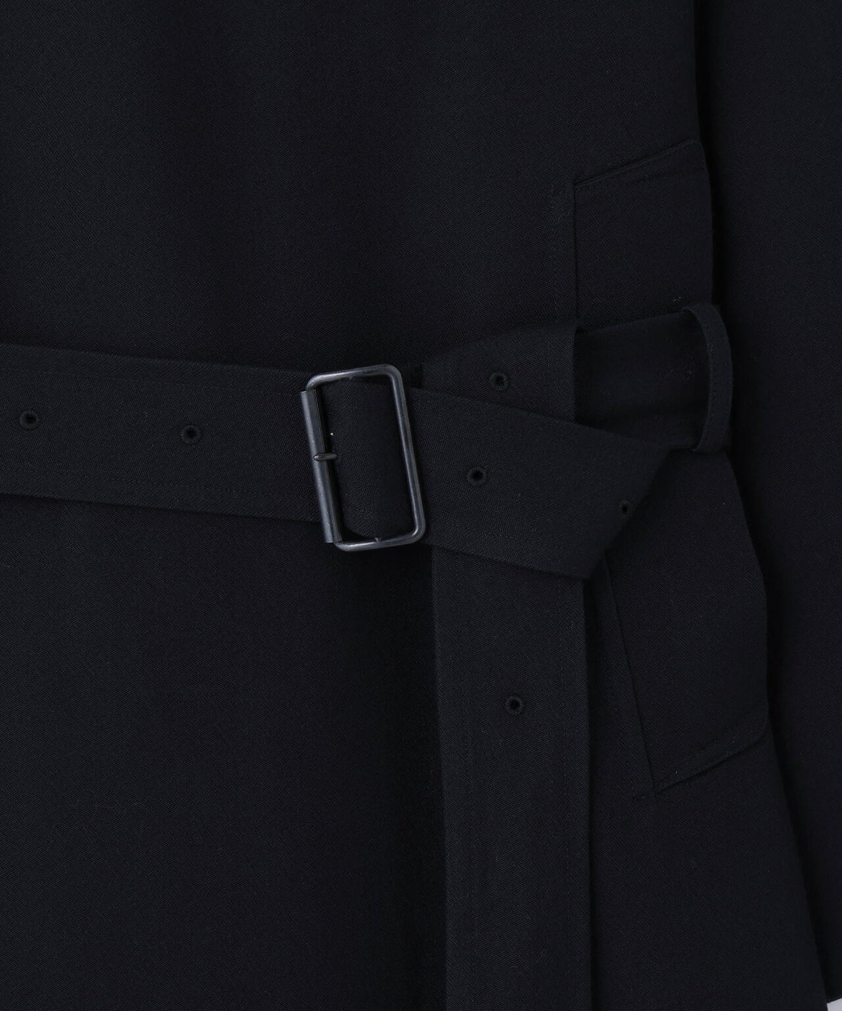 blurhms / WOOL GABARDINE TRENCH COAT