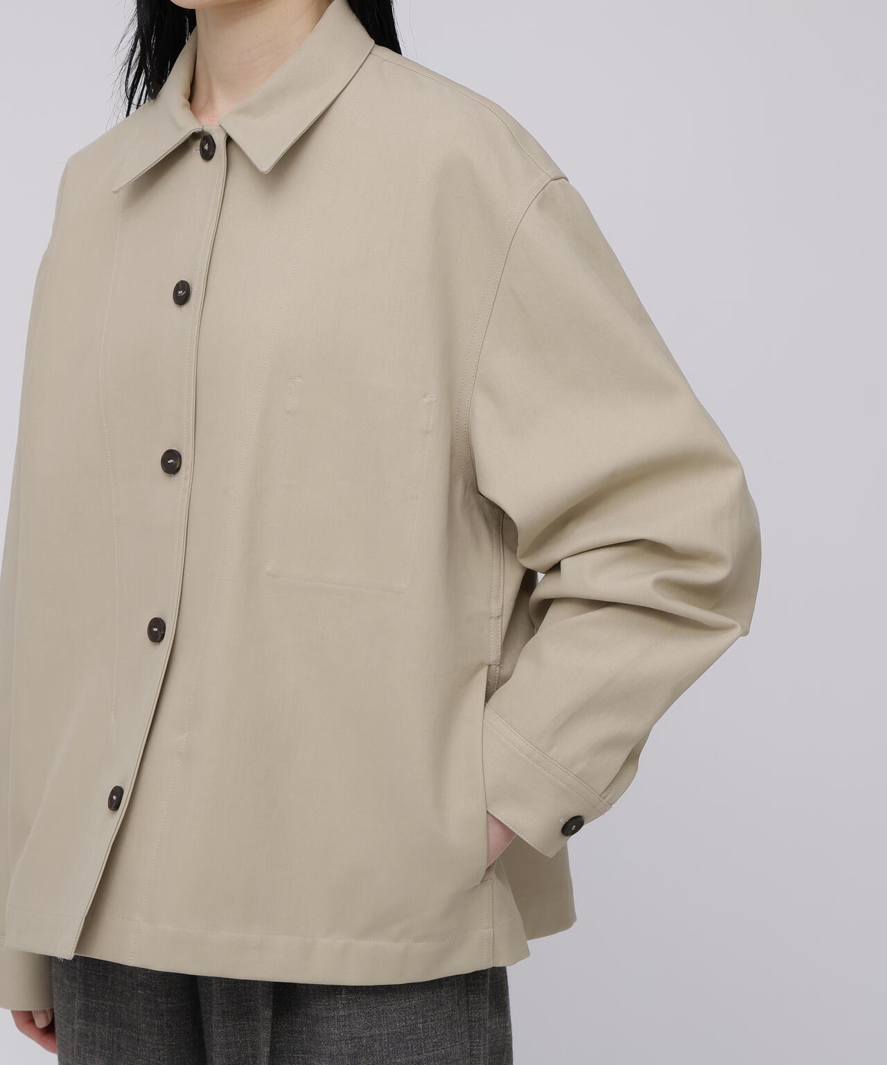 STUDIO NICHOLSON / SOFTST VINTAGE TWILL BOXY JACKET