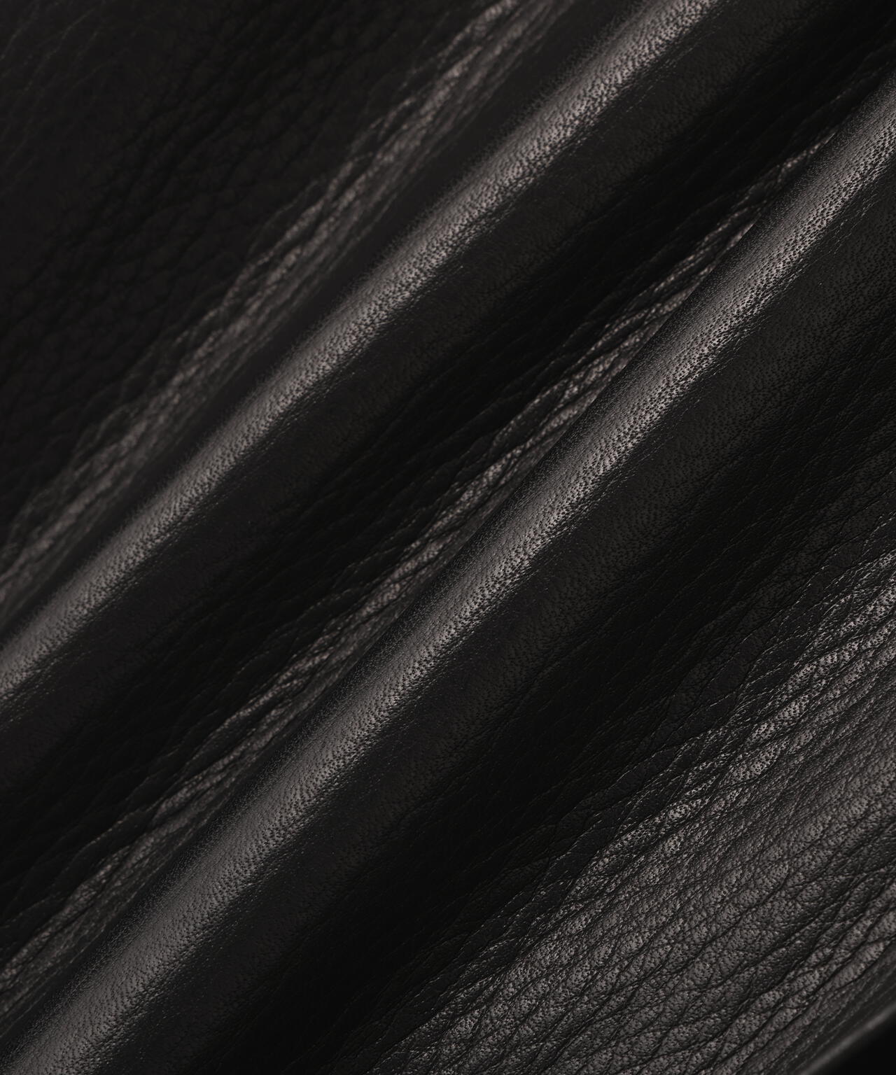 blurhms / STEER LEATHER BELTED SKIRT