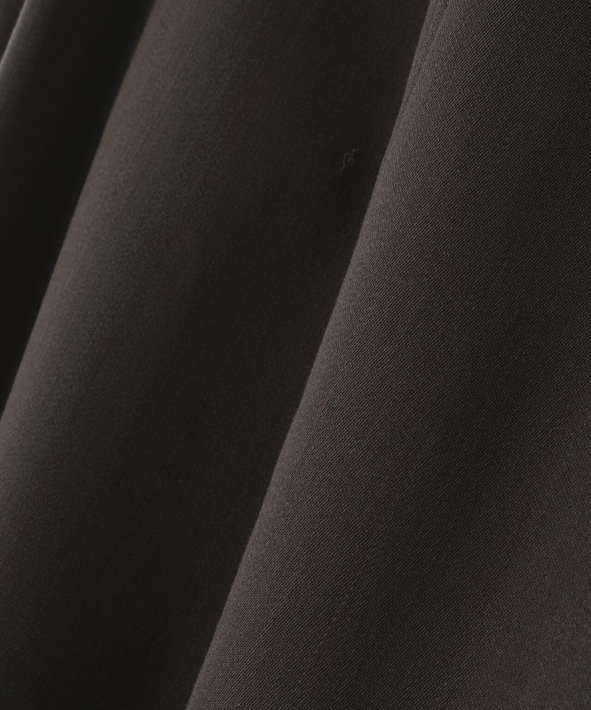 ATON / WOOL SATIN STRETCH EASY PANTS